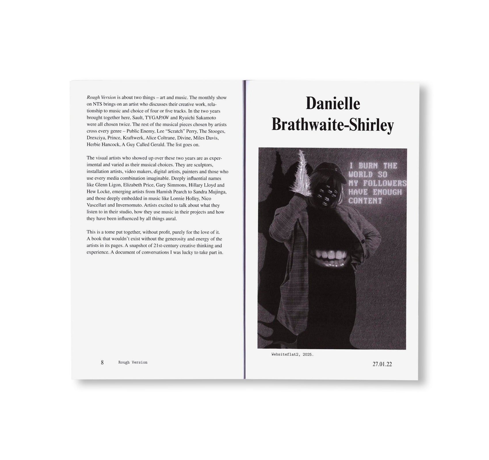 ROUGH VERSION, THE NTS INTERVIEWS, 2022-2024 by Francesca Gavin
