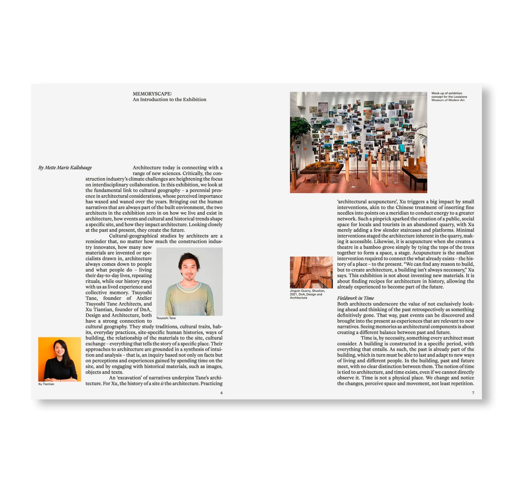 ARCHITECTURE CONNECTING - MEMORYSCAPES by DnA_Design and Architecture, Atelier Tsuyoshi Tane Architects