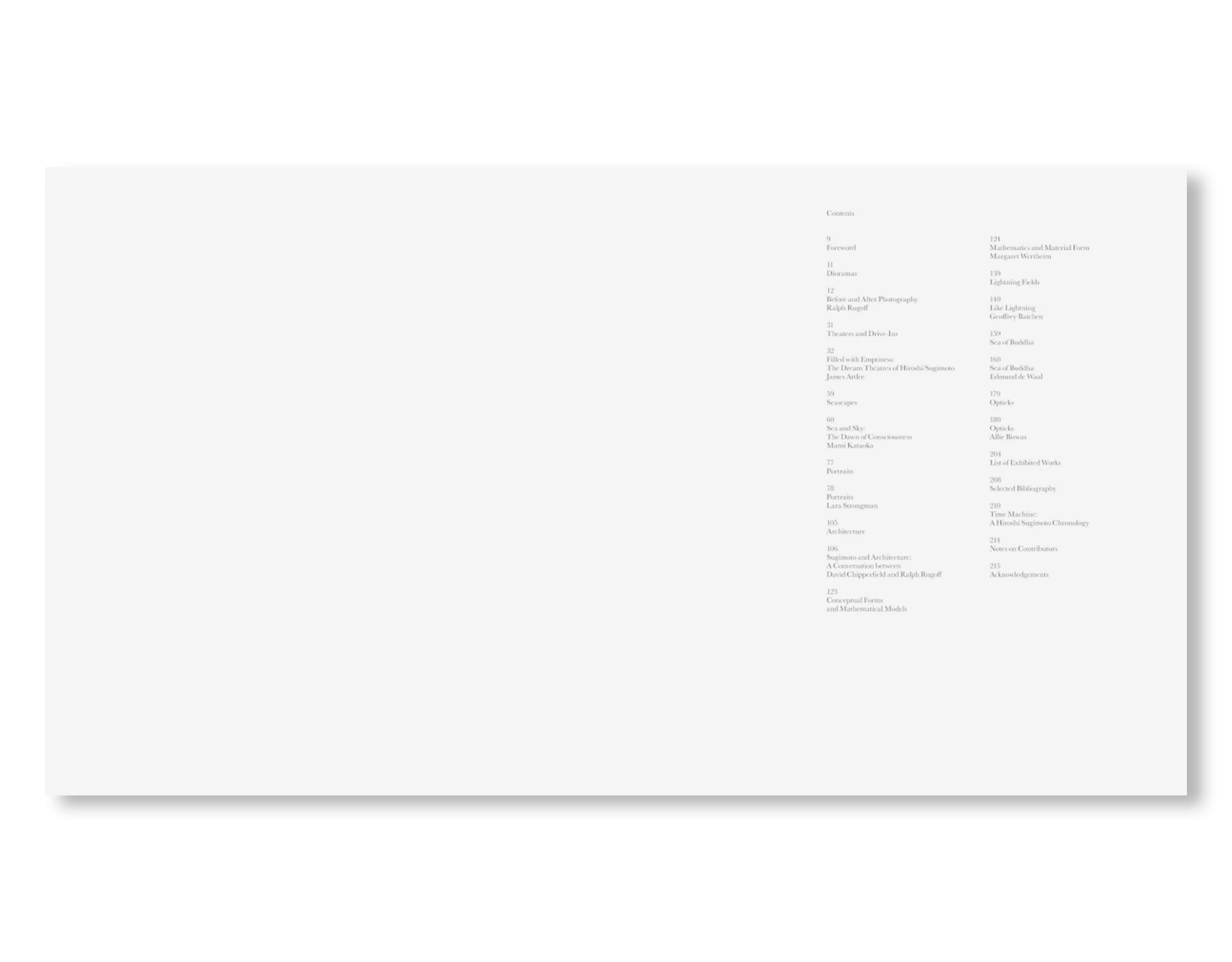 TIME MACHINE by Hiroshi Sugimoto