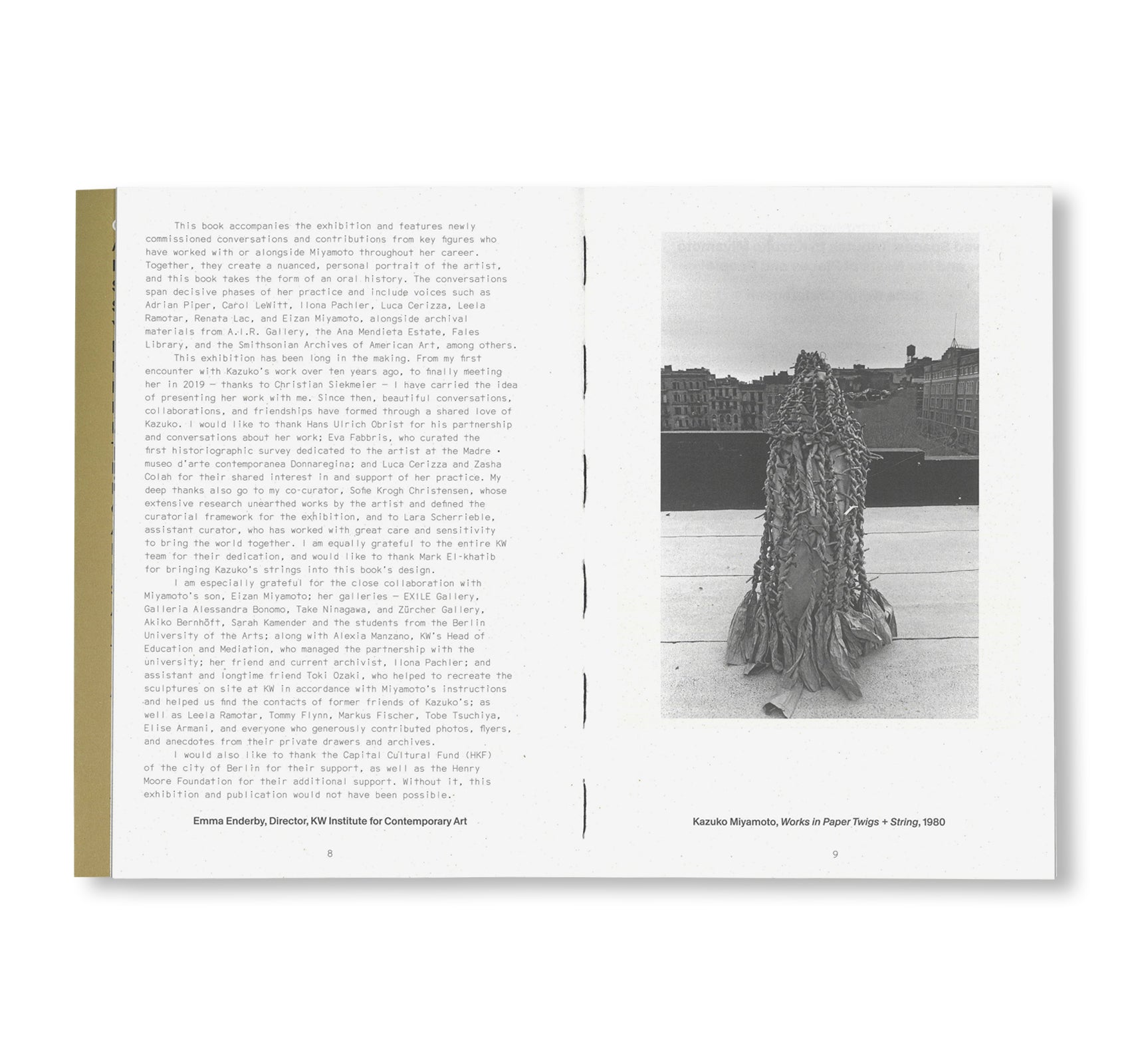 STRING CONSTRUCTIONS by Kazuko Miyamoto