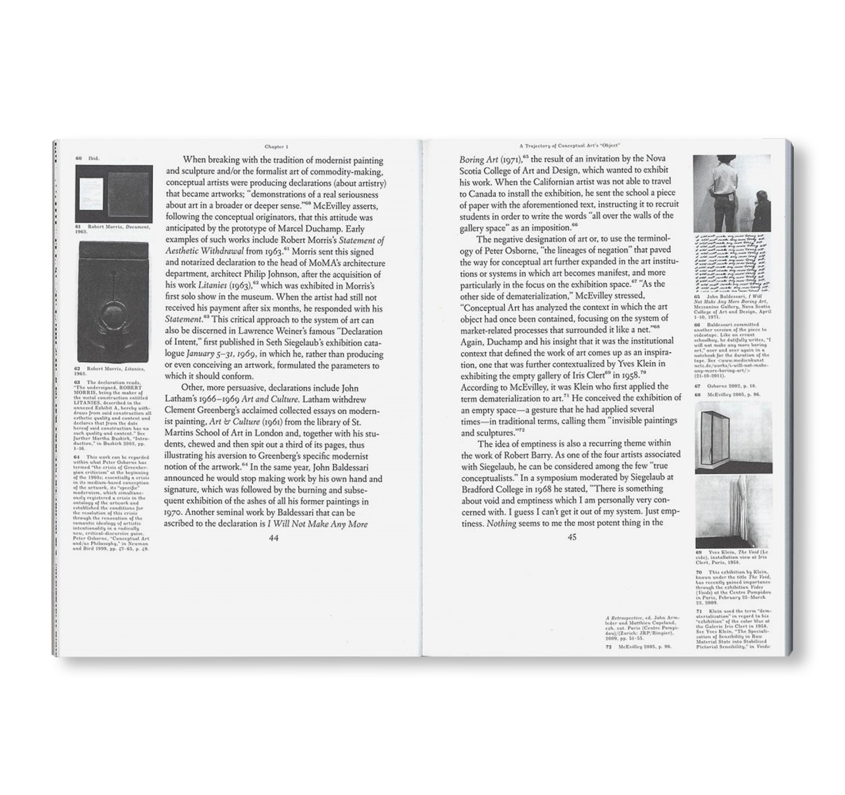 CONCEPTUAL ART IN A CURATORIAL PERSPECTIVE: BETWEEN DEMATERIALIZATION AND DOCUMENTATION by Nathalie Zonnenberg