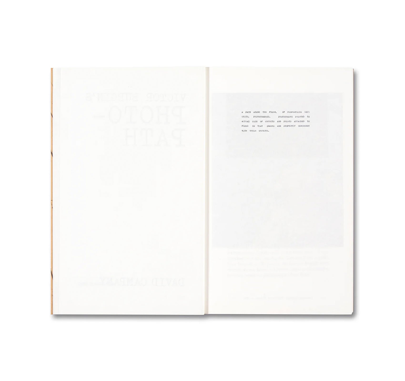 VICTOR BURGIN'S PHOTOPATH by David Campany