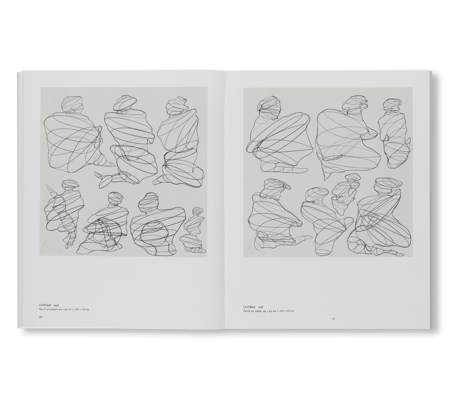 SCULPTURES AND WORKS ON PAPER by Tony Cragg