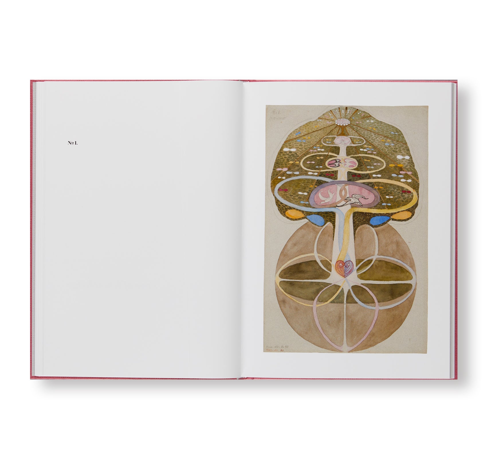 TREE OF KNOWLEDGE by Hilma af Klint