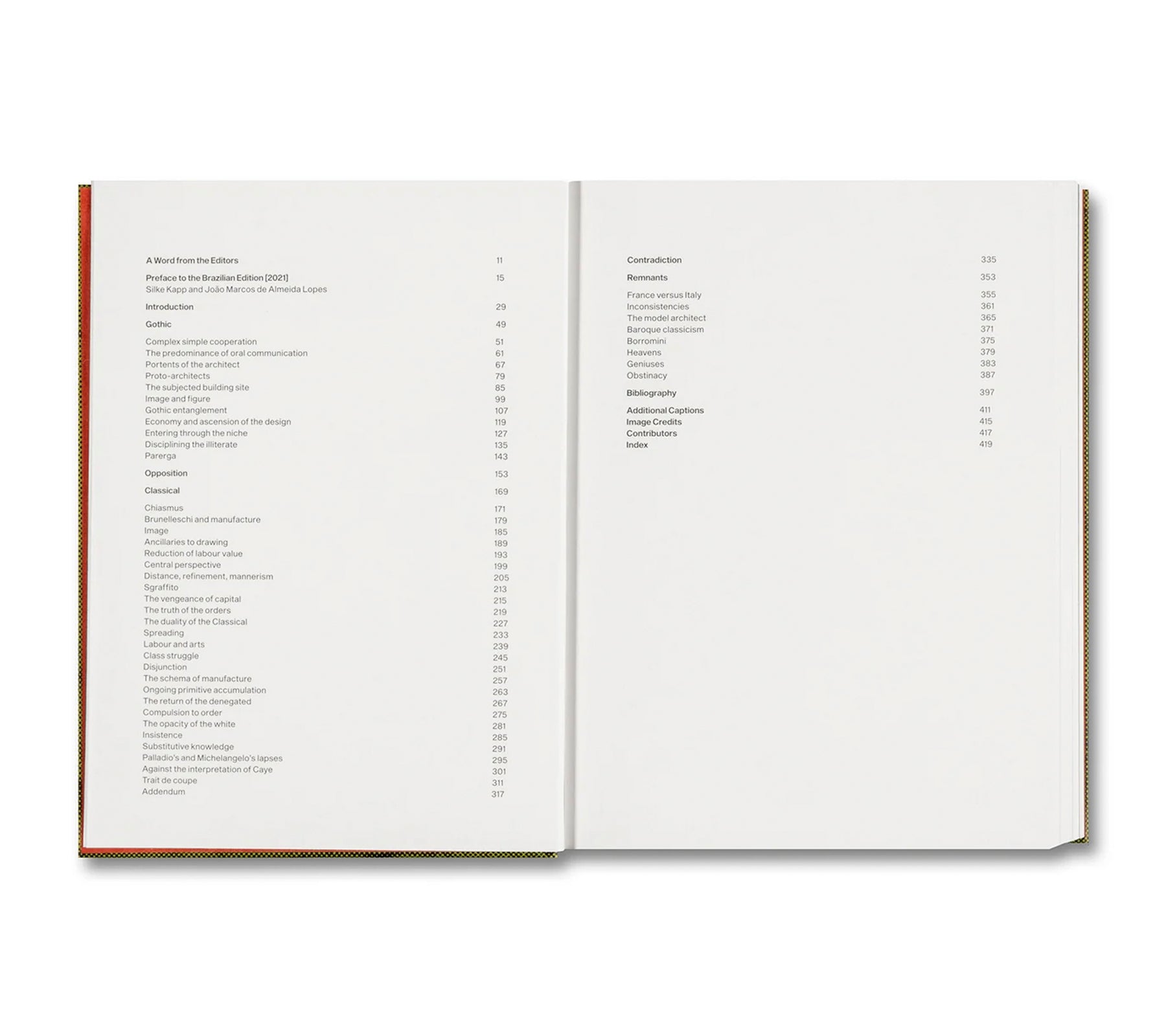 CONSTRUCTION OF CLASSICAL DESIGN by Sérgio Ferro