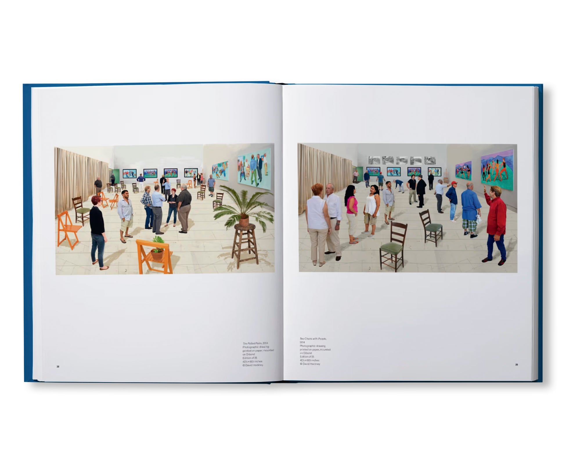 PAPER TRAILS by David Hockney