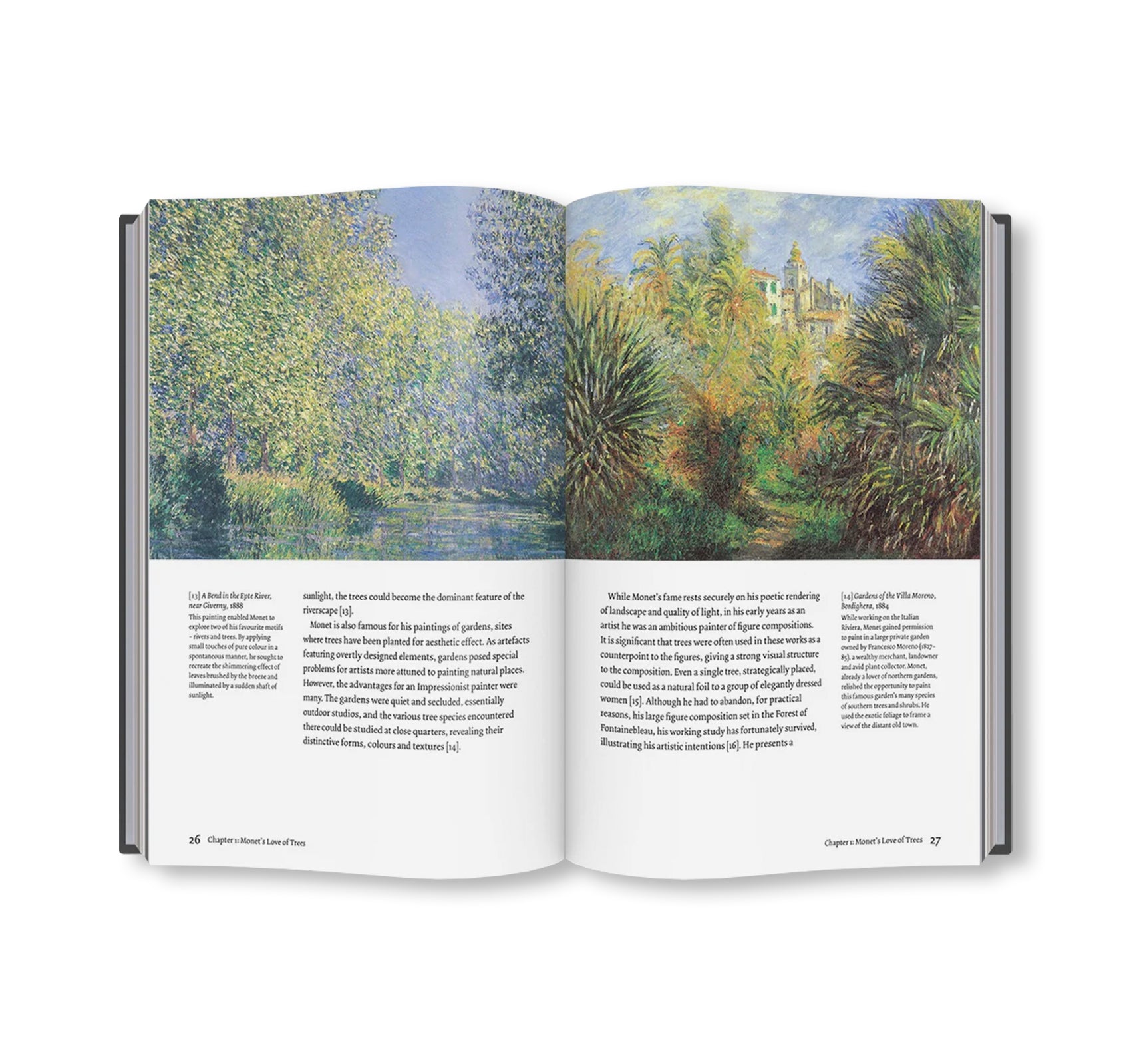 MONET'S: TREES PAINTINGS AND DRAWINGS BY CLAUDE MONET by Ralph Skea