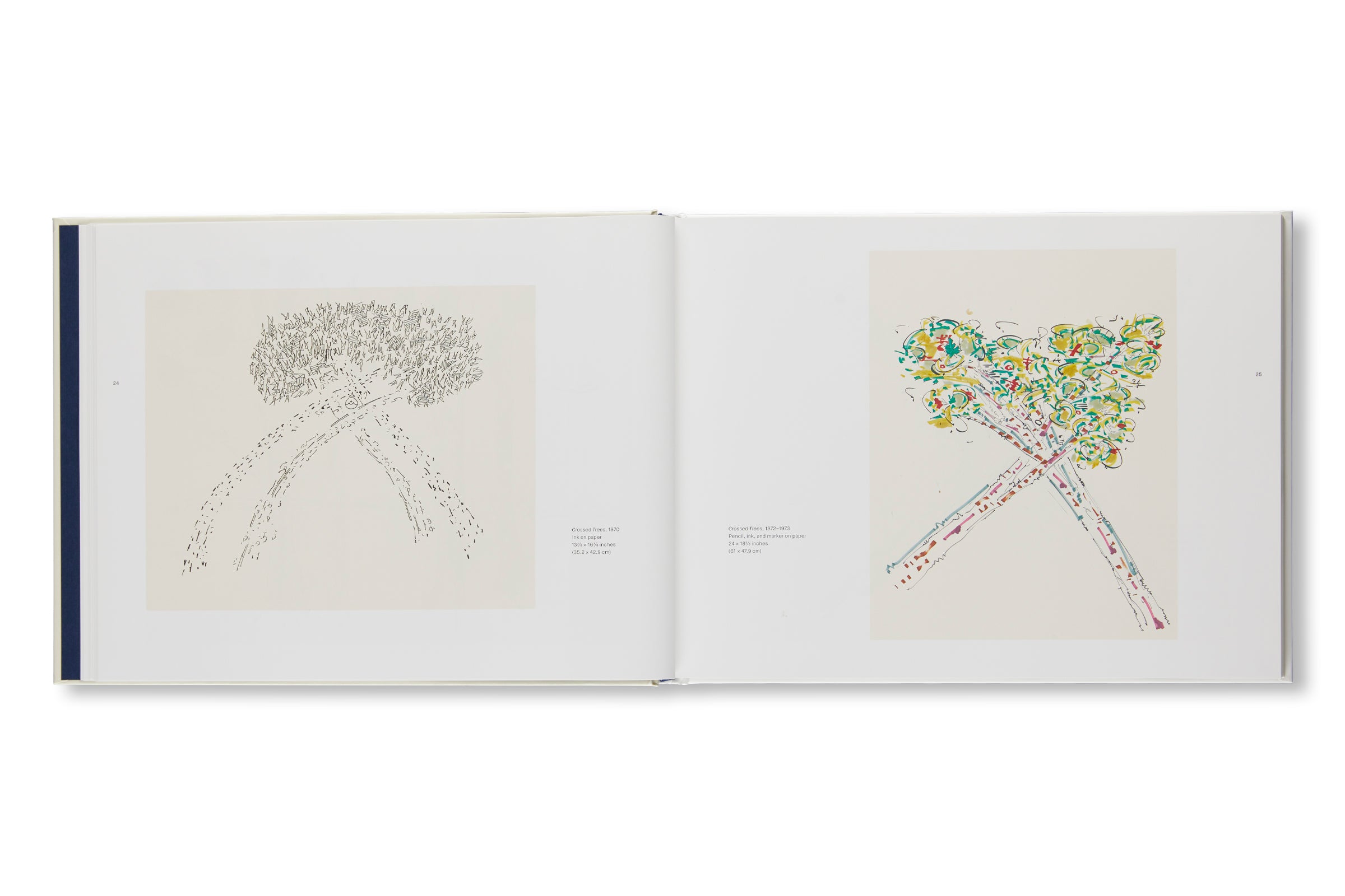 THE BEGINNING OF TREES AND THE END: DRAWINGS AND NOTEBOOKS by Gordon Matta-Clark