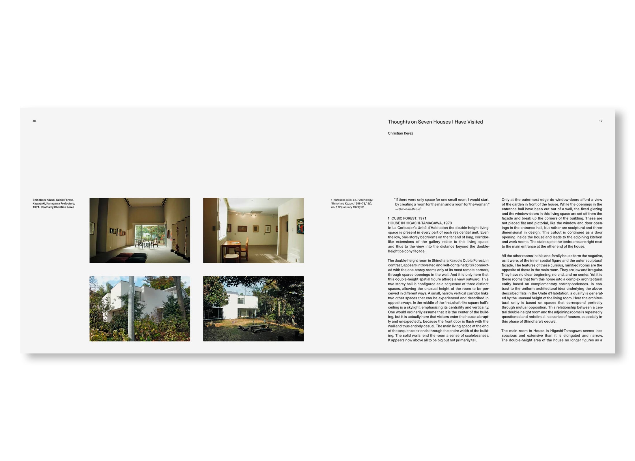 KAZUO SHINOHARA: TRAVERSING THE HOUSE AND THE CITY by Kazuo Shinohara