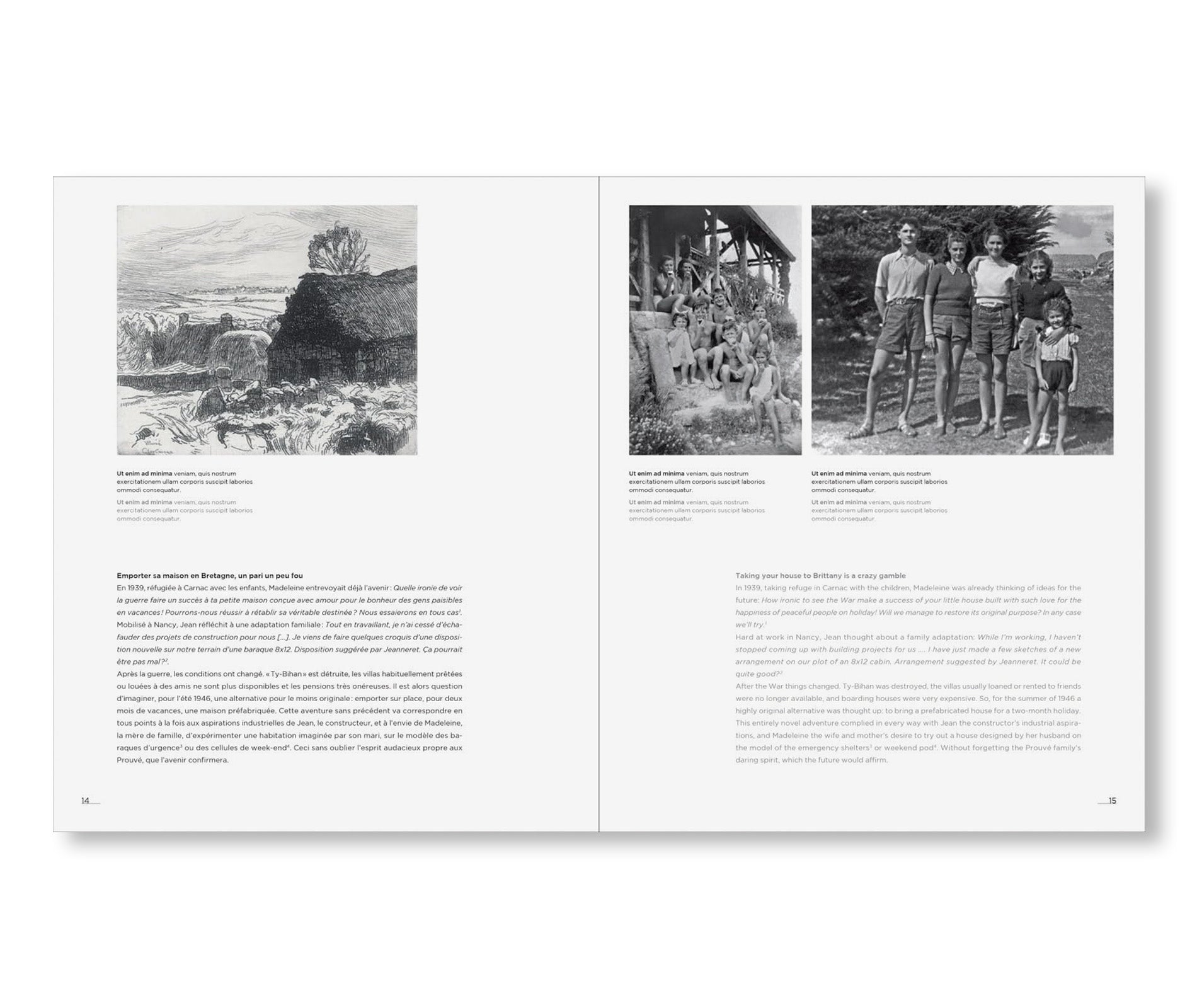 JEAN PROUVÉ CARNAC DEMOUNTABLE HOUSE, 1946 – VOL. 16 by Jean Prouvé