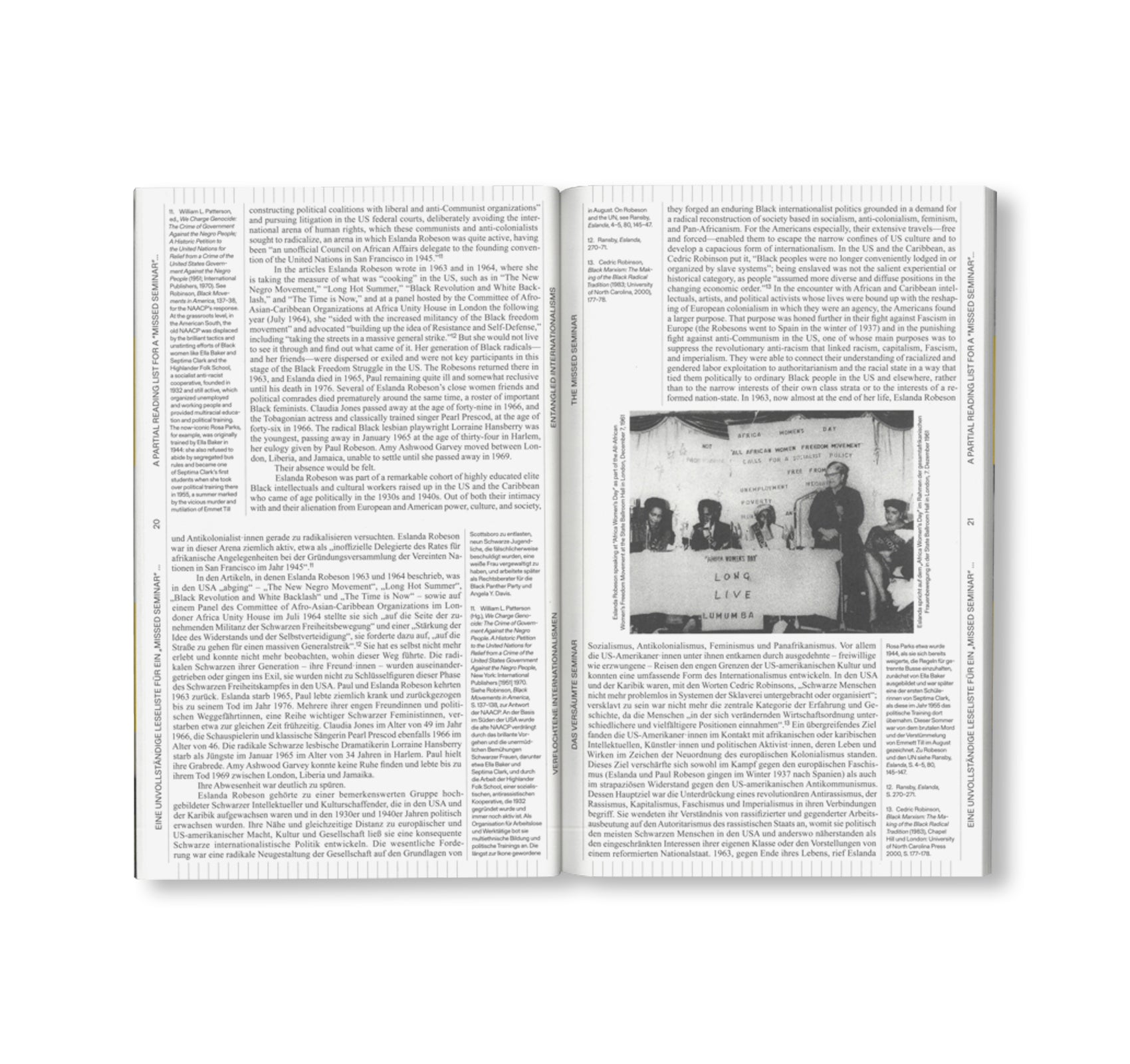 THE MISSED SEMINAR. WORLDMAKING AFTER INTERNATIONALISM