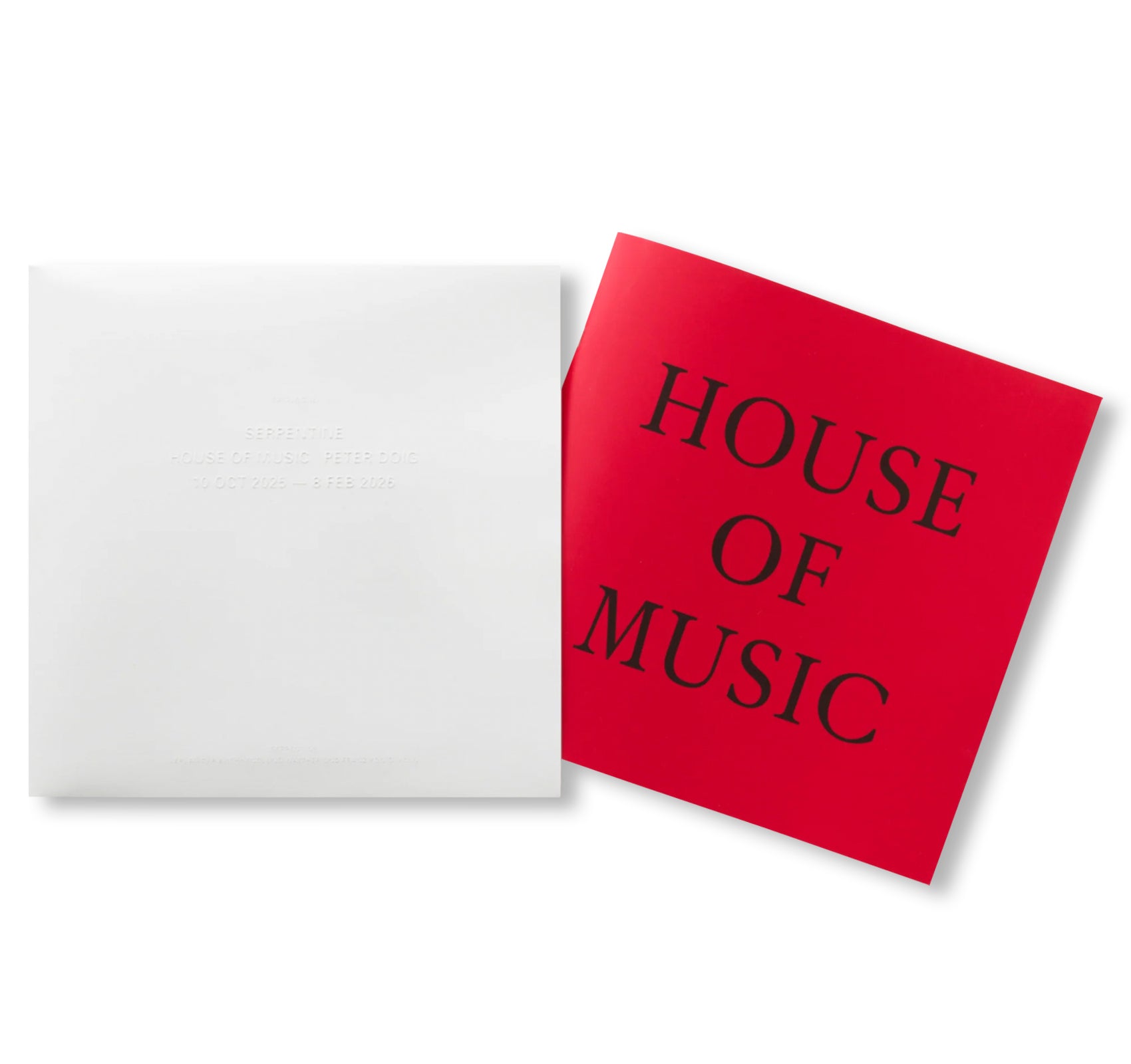 HOUSE OF MUSIC by Peter Doig [ENGLISH EDITION]