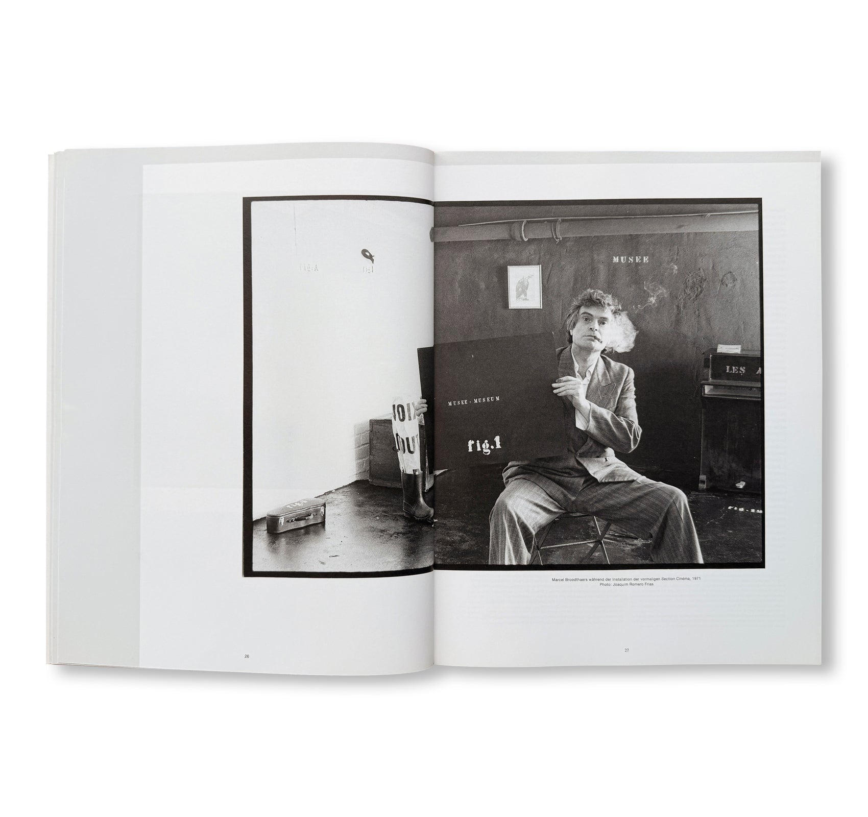 MARCEL BROODTHAERS: TODAY: OF REAL PRESENCE by Marcel Broodthaers