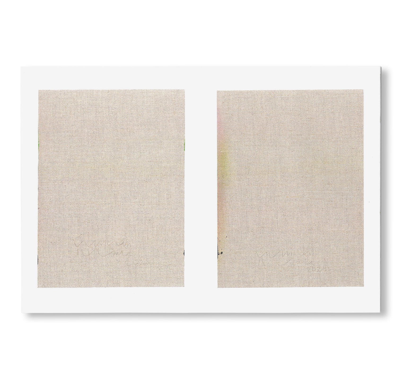 ELEVEN SECOND PAINTING (WHITE, ANTIQUE WHITE, PINK, LEMON YELLOW, LIGHT GREEN, DARK GREEN, PURPLE, RED, YELLOW, BLACK, SILVER) 2025 by Jonathan Monk [COVER A / SIGNED]