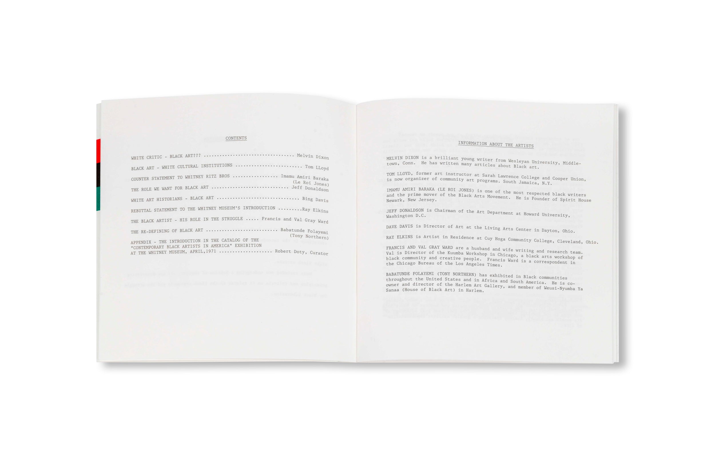 BLACK ART NOTES by Tom Lloyd [SECOND PRINTING]