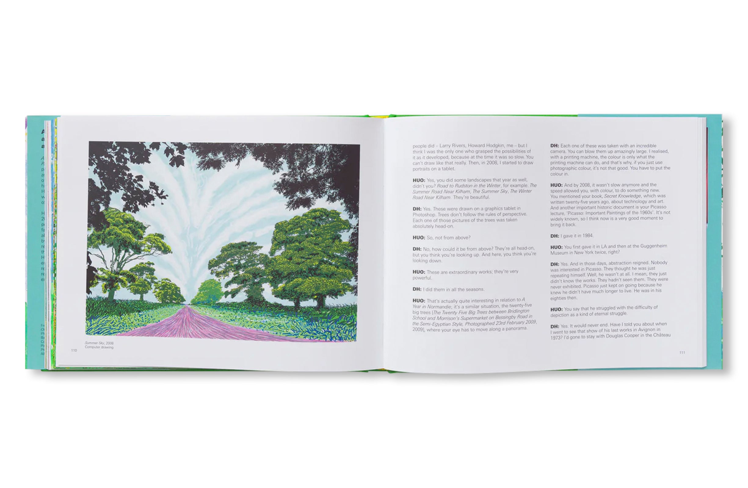 DAVID HOCKNEY: A YEAR IN NORMANDIE AND SOME OTHER THOUGHTS ABOUT PAINTING by David Hockney