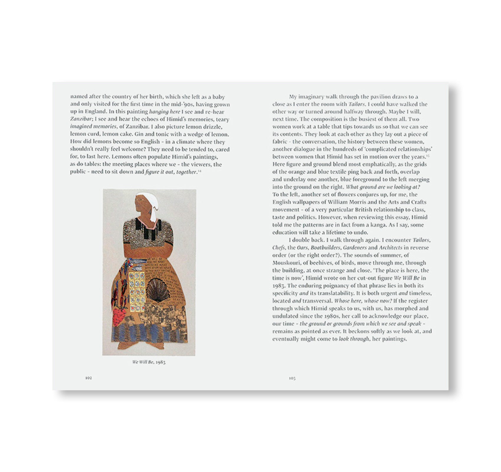 LUBAINA HIMID: PREDICTING HISTORY, TESTING TRANSLATION - BIENNIAL VENICE 2026 - BRITISH PAVILLION by Lubaina Himid