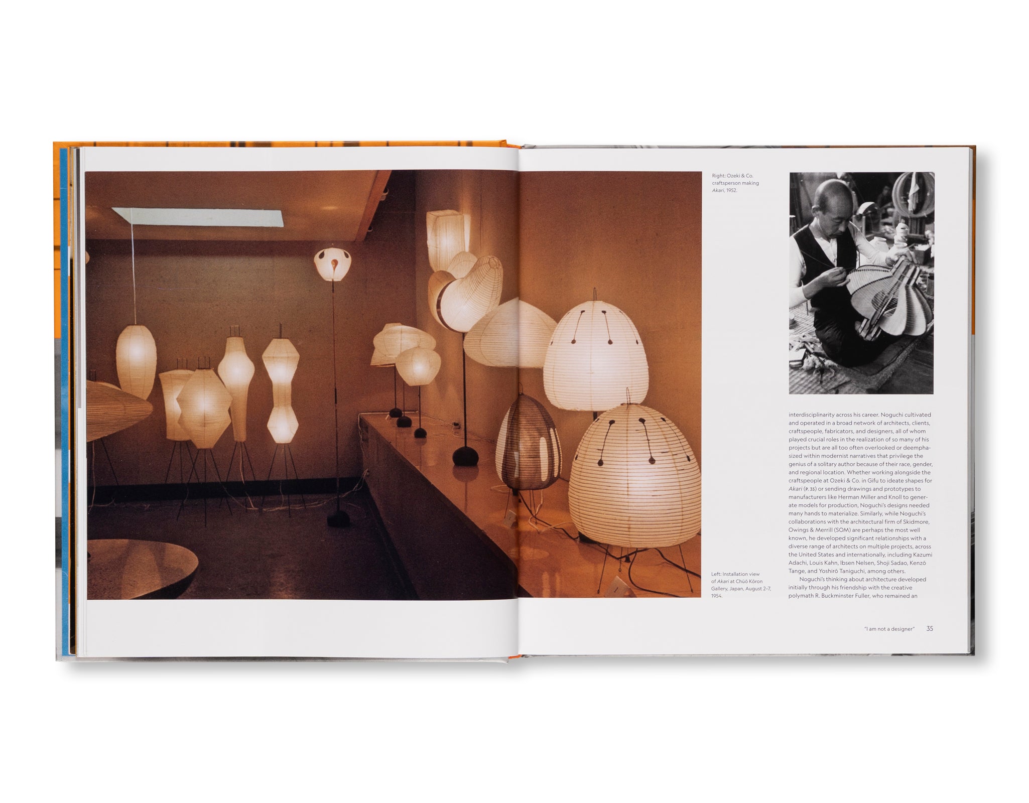 ISAMU NOGUCHI: “I AM NOT A DESIGNER” by Isamu Noguchi