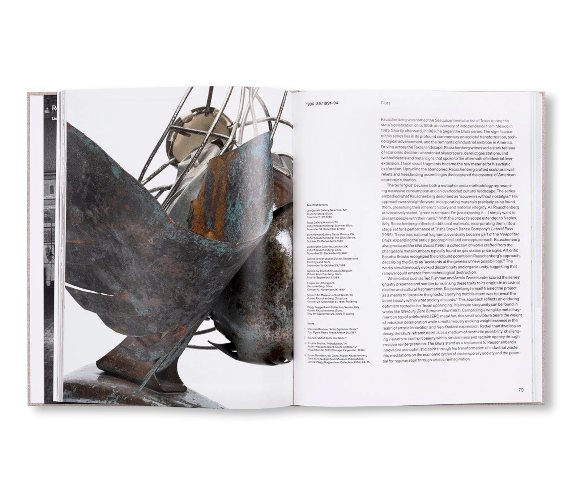 SYMPATHY FOR ABANDONED OBJECTS by Robert Rauschenberg