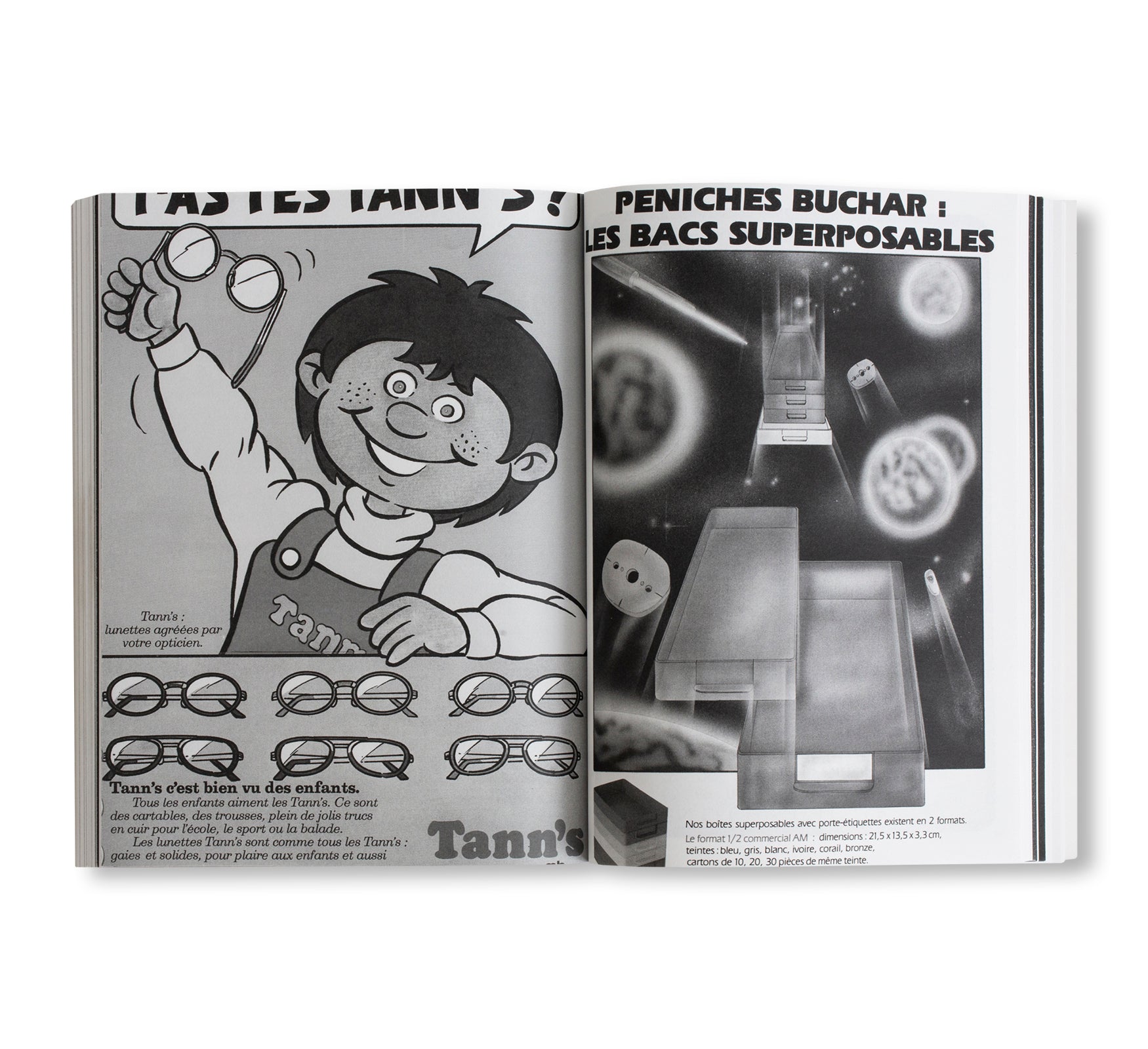 3000 DAYS OF ARCHIVES RELATED TO THE OPTICS AND GLASSES FRAME INDUSTRY by Bidules