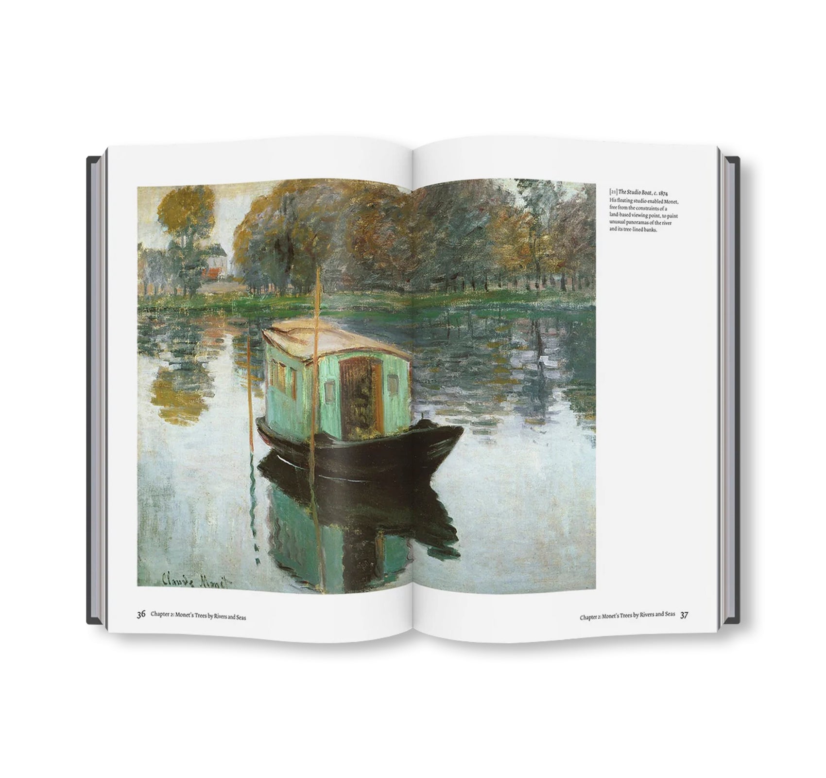 MONET'S: TREES PAINTINGS AND DRAWINGS BY CLAUDE MONET by Ralph Skea