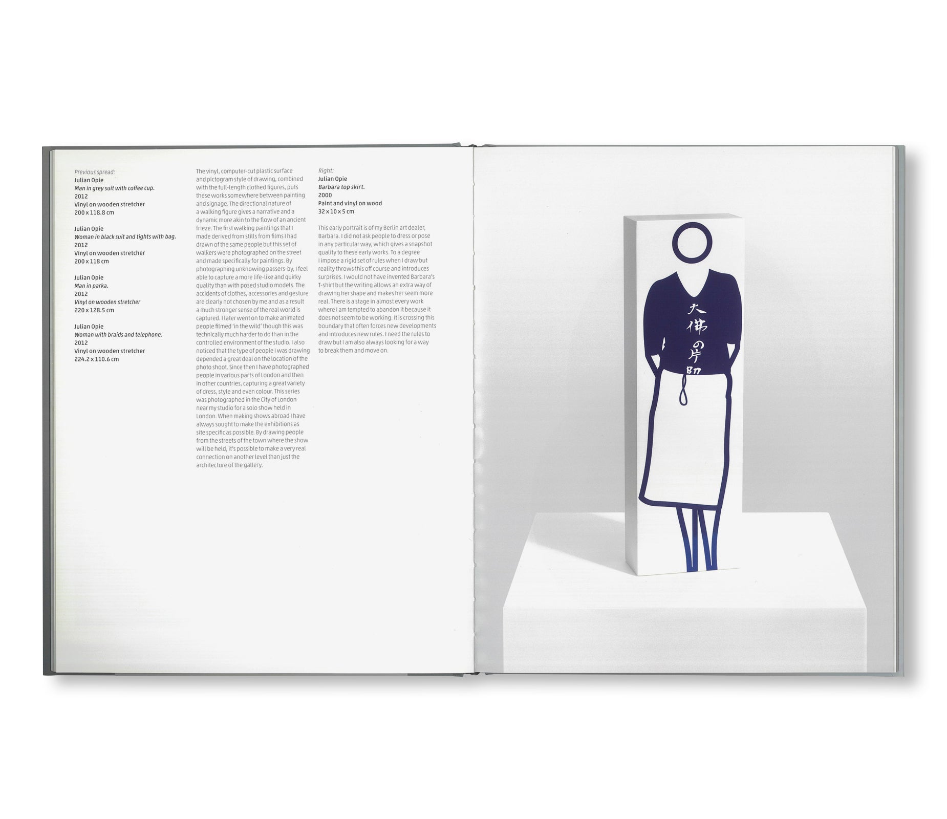 JULIAN OPIE: COLLECTED WORKS by Julian Opie