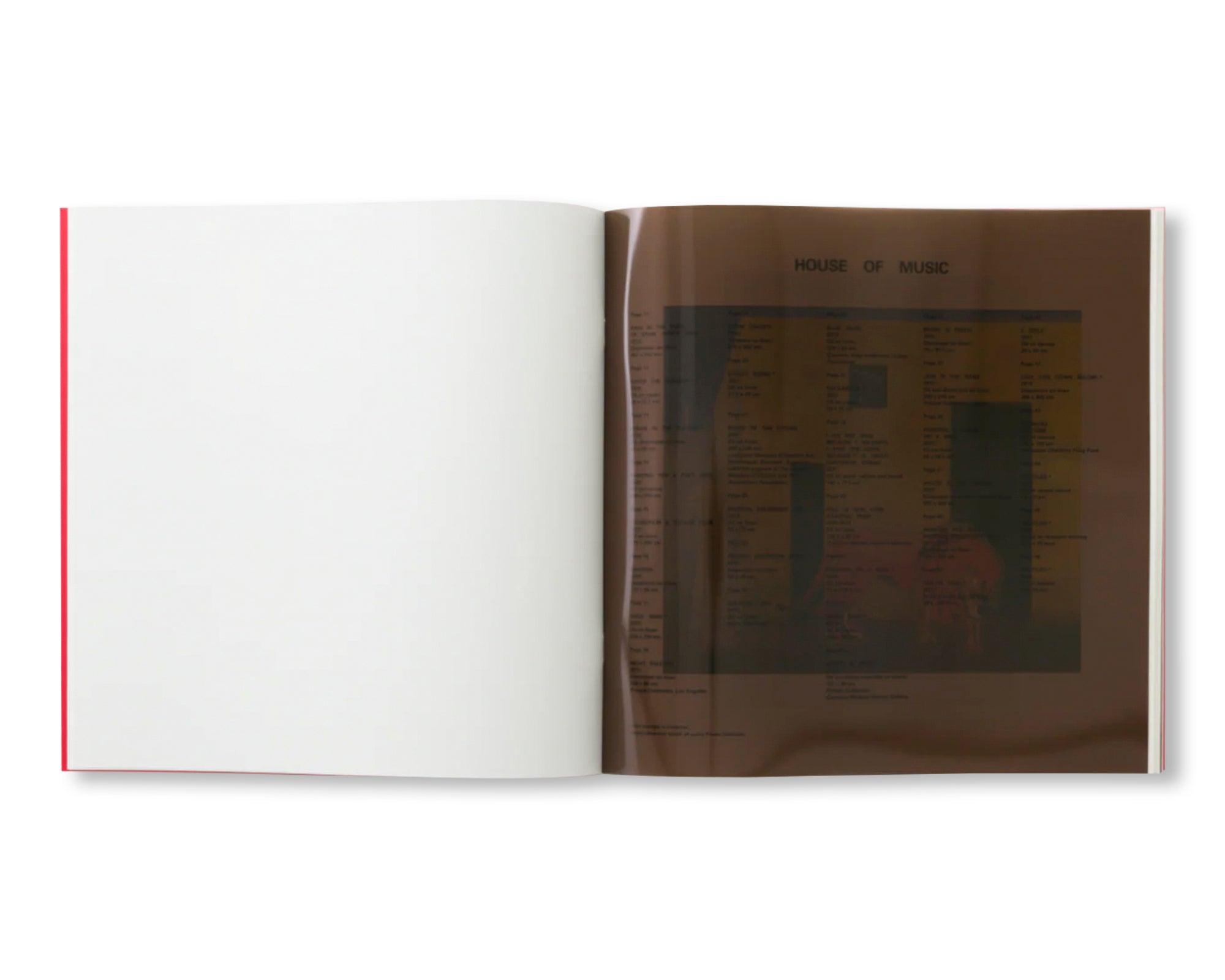 HOUSE OF MUSIC by Peter Doig [ENGLISH EDITION]