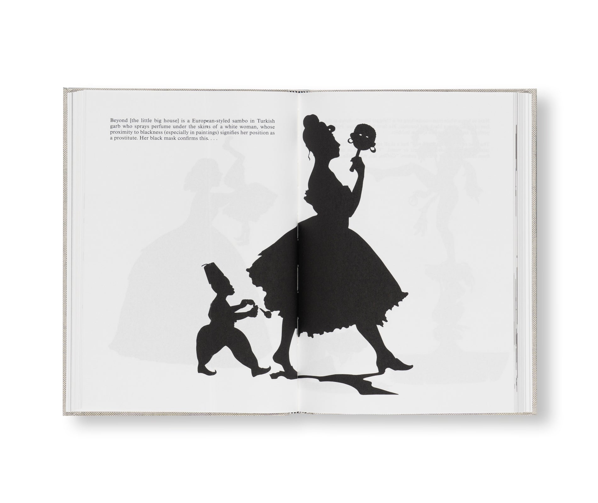 WHITE SHADOWS IN BLACKFACE by Kara Walker, Robert Hobbs