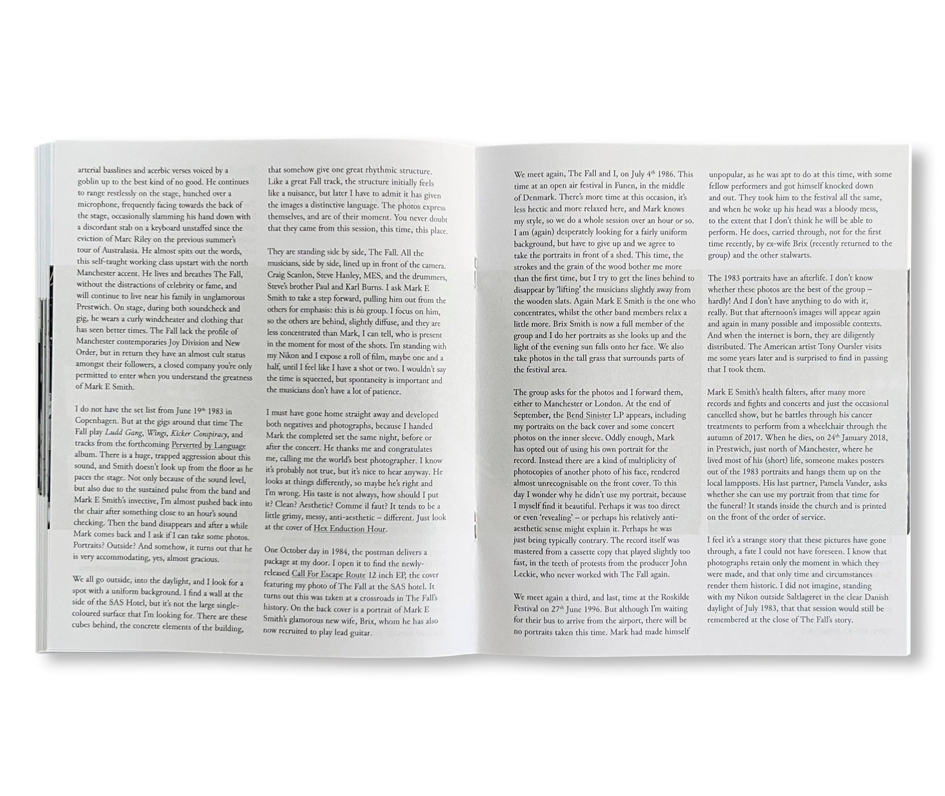 THE FALL (AND MY CAMERA) by Lars Schwander [SECOND PRINTING]