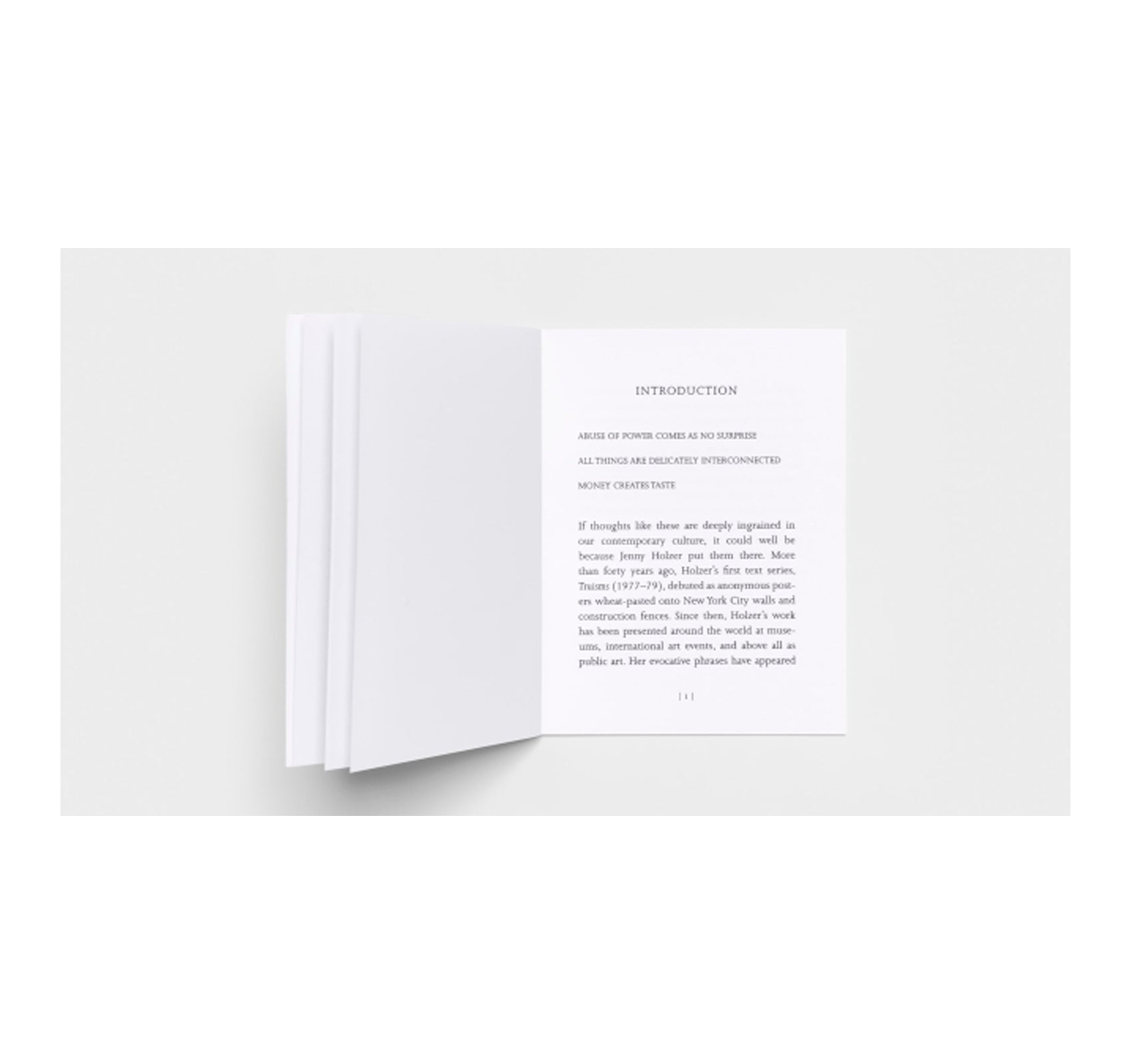 HOLZER-ISMS by Jenny Holzer [ARTIST'S EDITION]