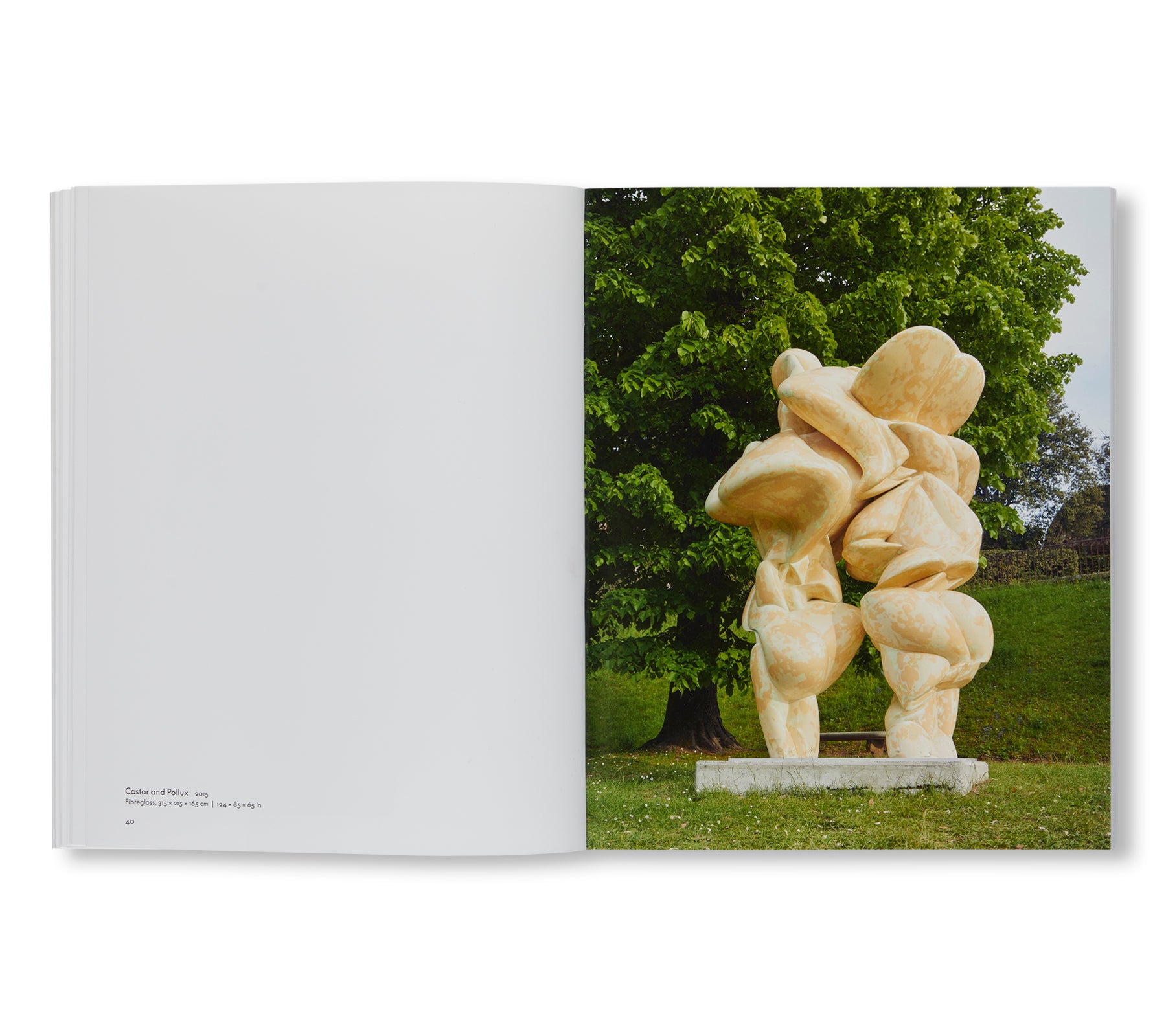 SCULPTURES AND WORKS ON PAPER by Tony Cragg