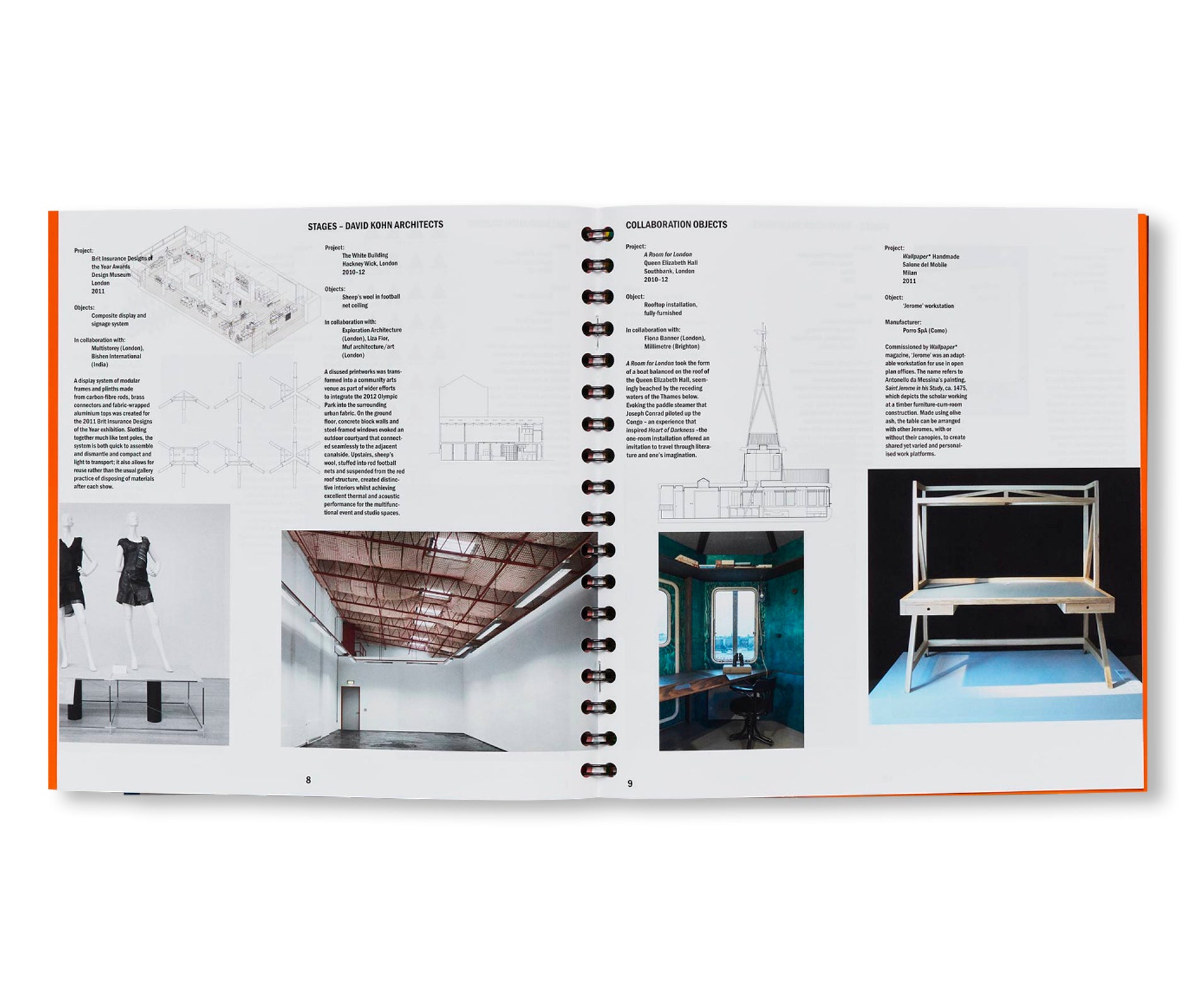 DAVID KOHN ARCHITECTS. STAGES - AN ARCHITECT´S BOOK by David Kohn Architects