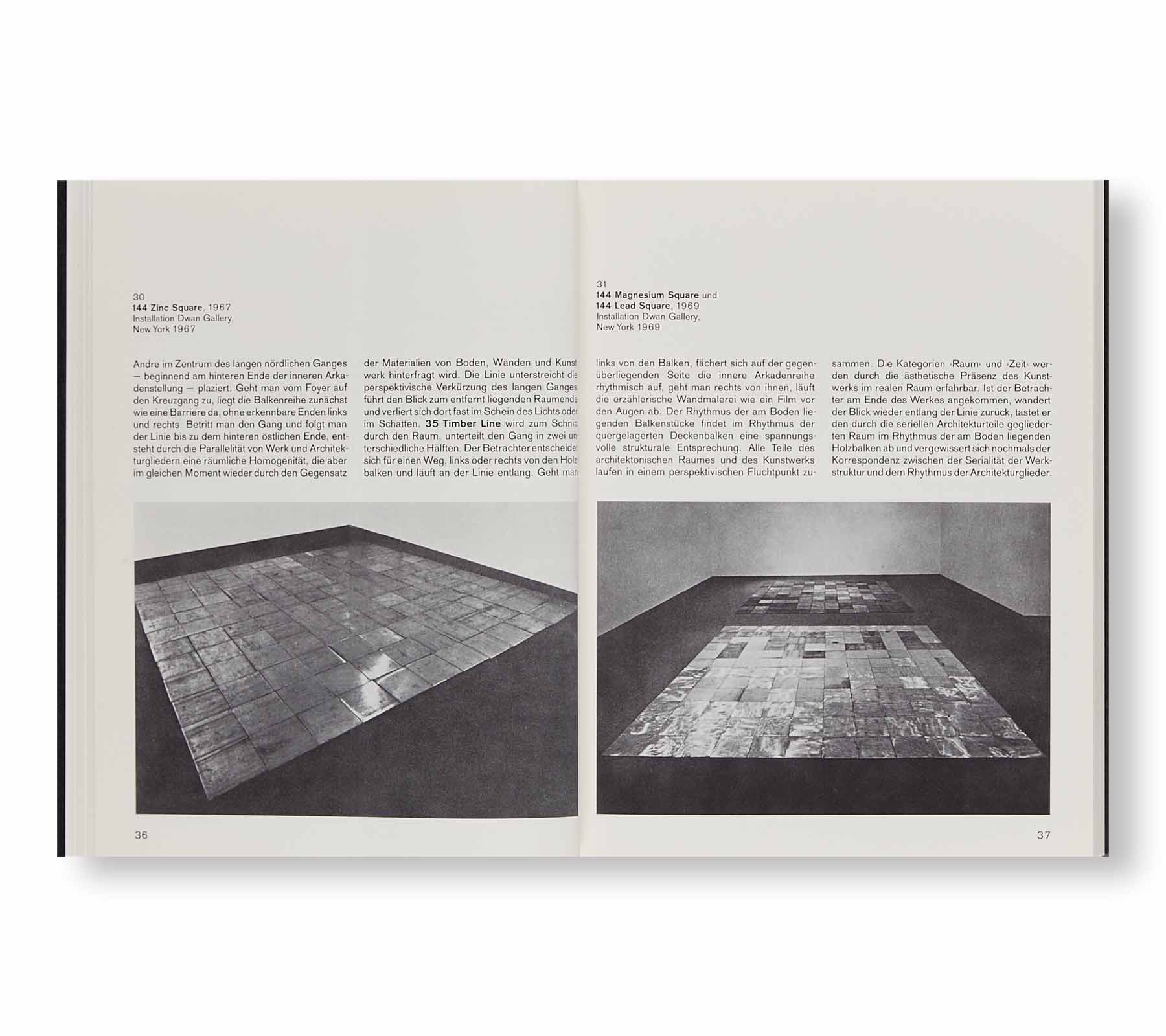 CARL ANDRE – EXTRANEOUS ROOTS by Carl Andre