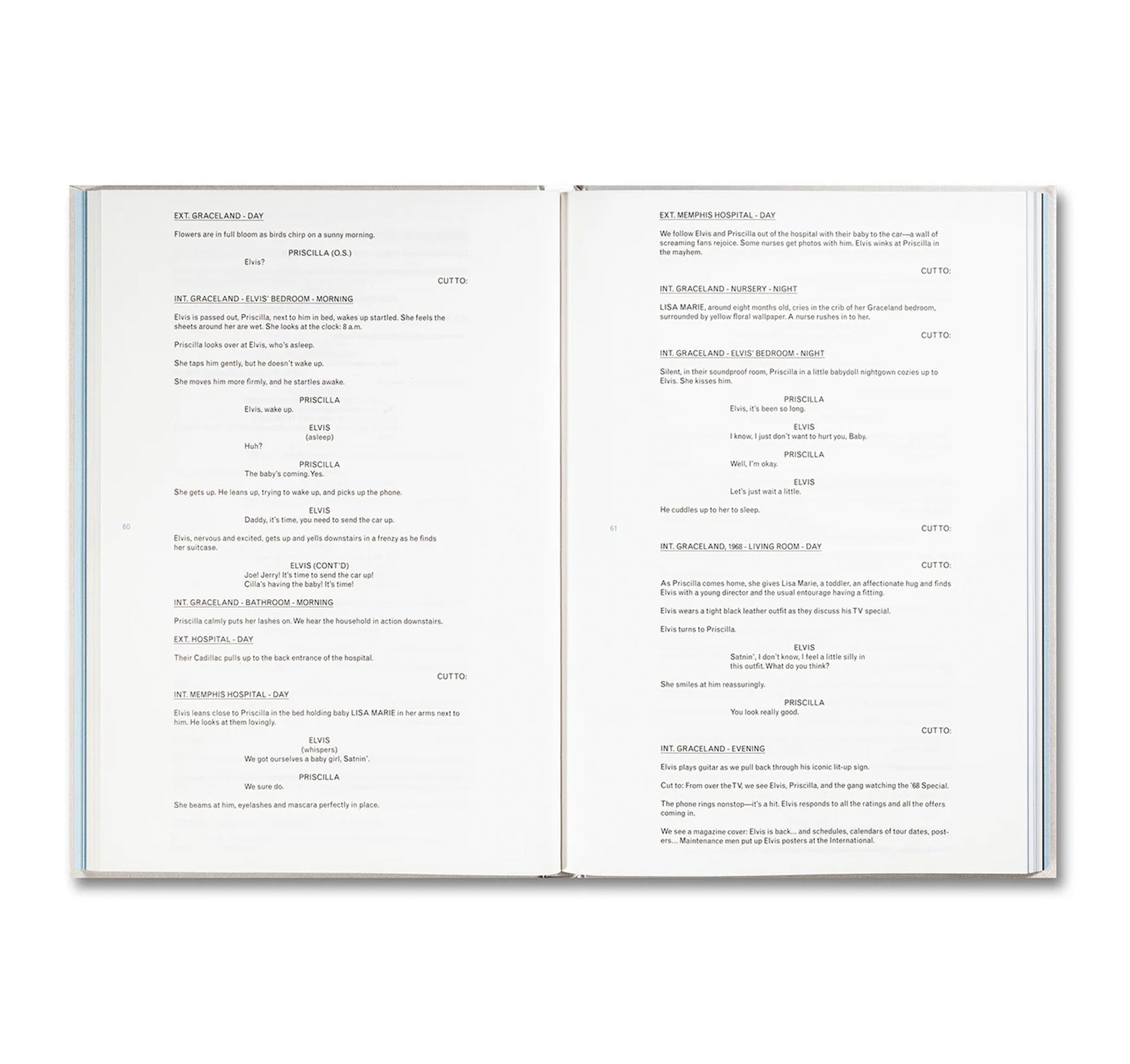 PRISCILLA SCREENPLAY BOOK by Sofia Coppola