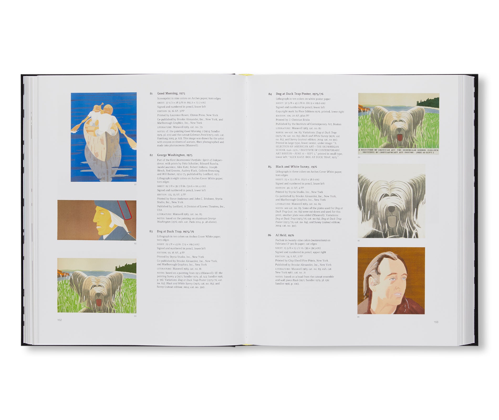 PRINTS: CATALOGUE RAISONNÉ, 1947–2022 by Alex Katz