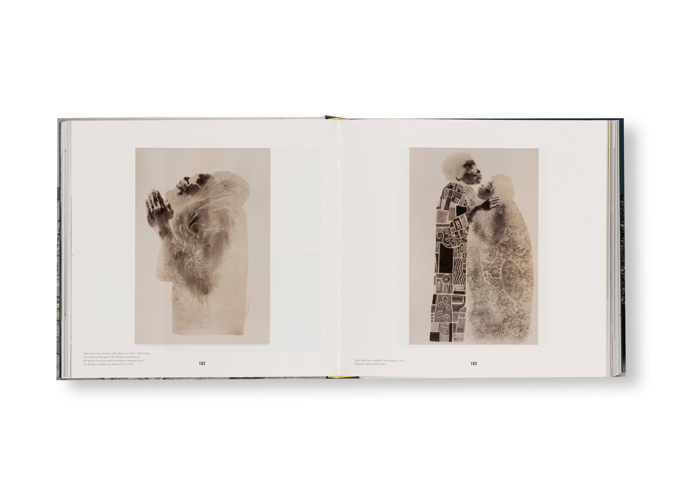 L.A. OBJECT & DAVID HAMMONS BODY PRINTS by David Hammons