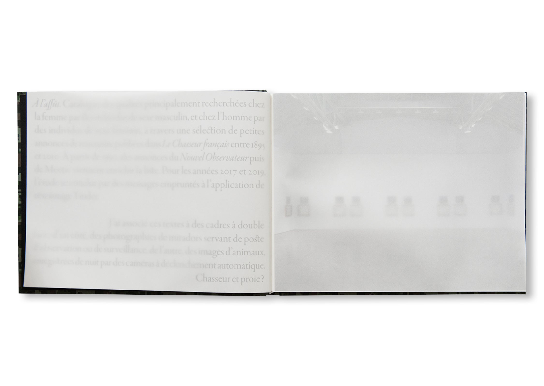 ON THE HUNT by Sophie Calle