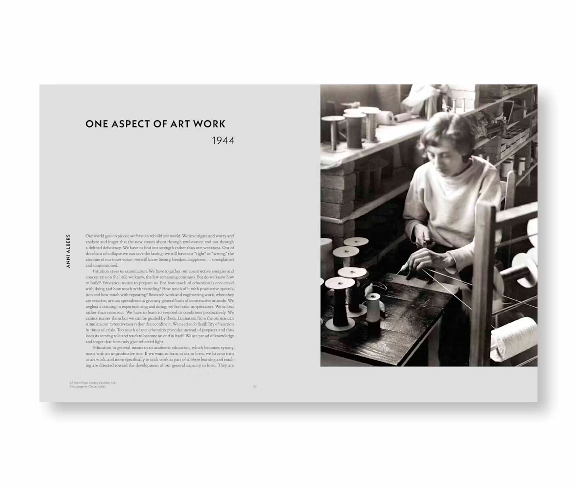 WEAVING AT BLACK MOUNTAIN COLLEGE by Anni Albers, Trude Guermonprez