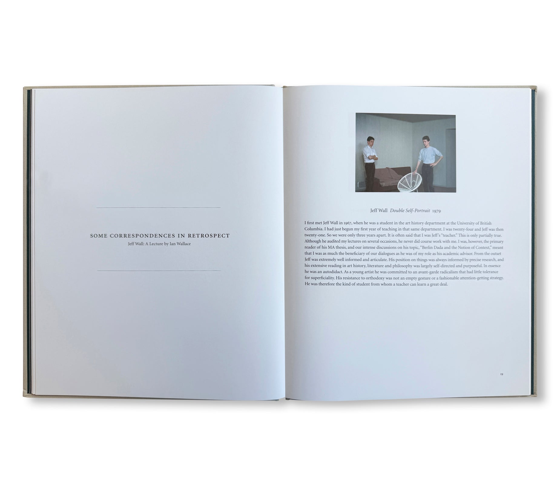 JEFF WALL: VANCOUVER ART GALLERY COLLECTION by Jeff Wall