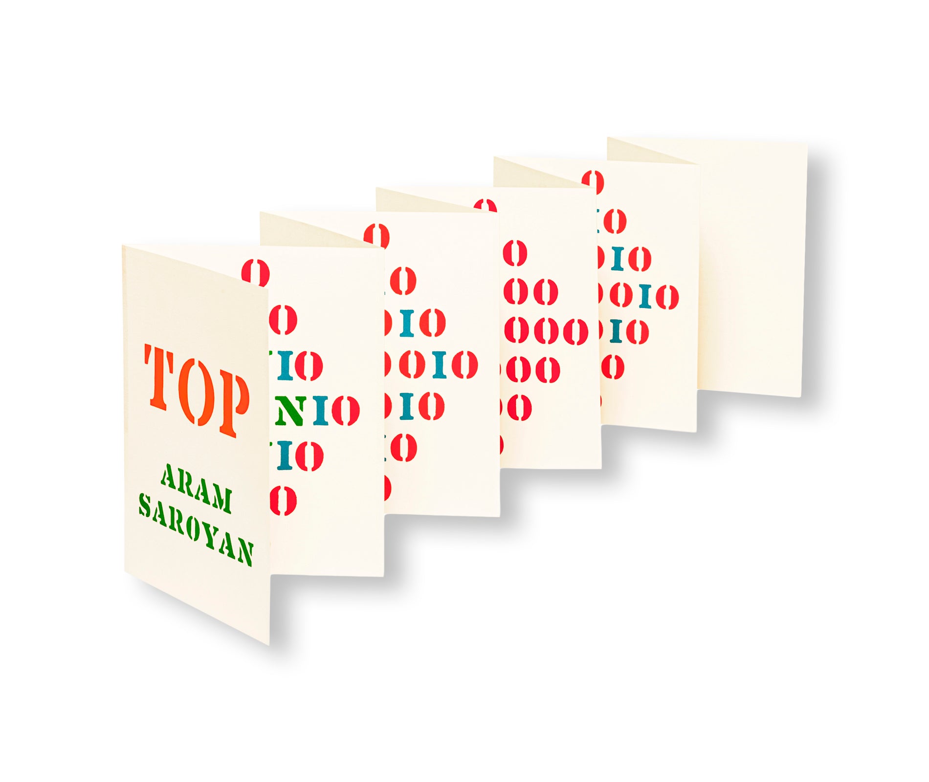 TOP by Aram Saroyan [SIGNED]