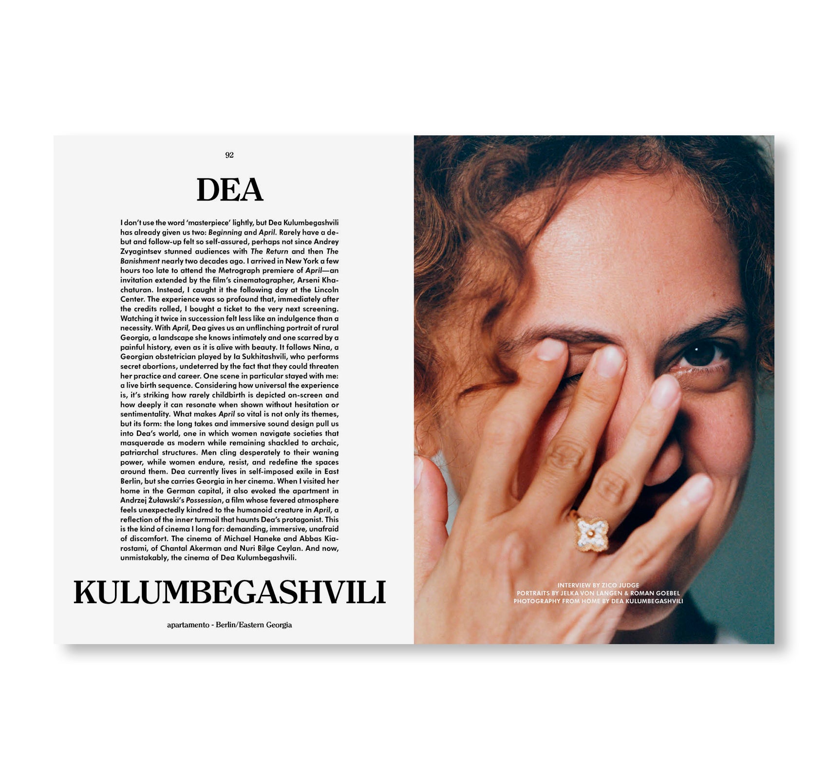 APARTAMENTO ISSUE #36 Autumn/Winter 2025-26