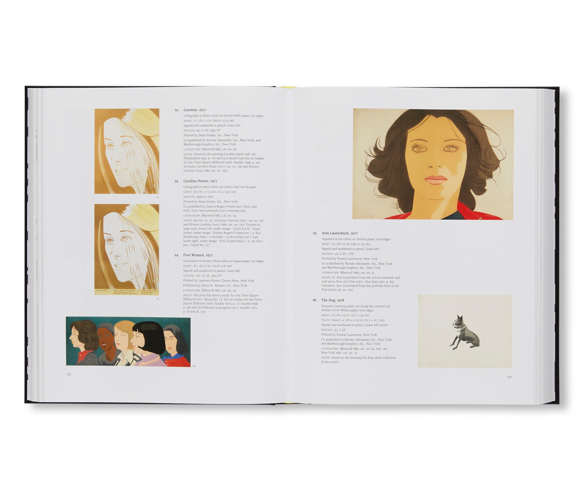 PRINTS: CATALOGUE RAISONNÉ, 1947–2022 by Alex Katz