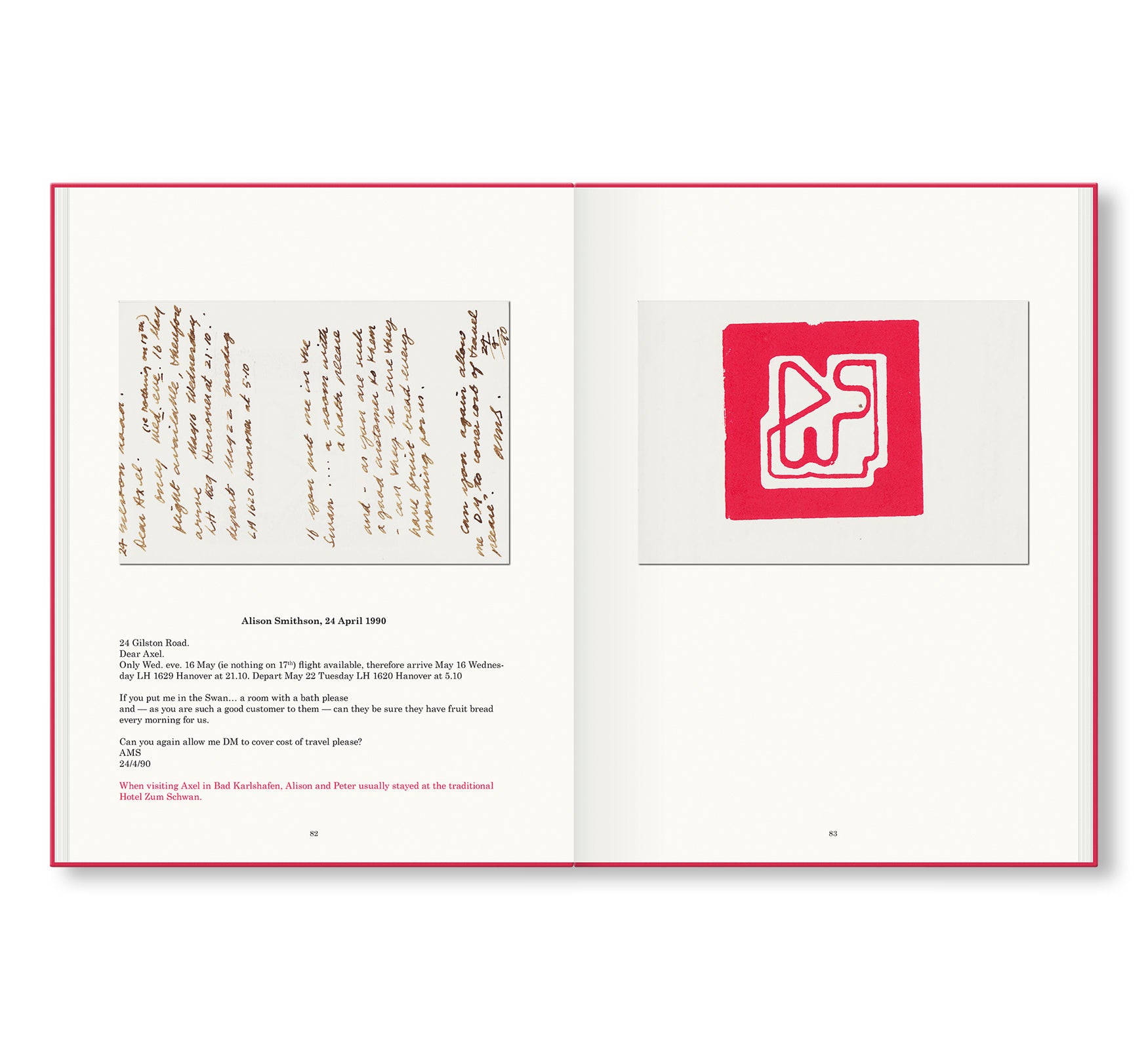 DEAR AXEL…99 POSTCARDS FROM ALISON AND PETER SMITHSON by Alison & Peter Smithson