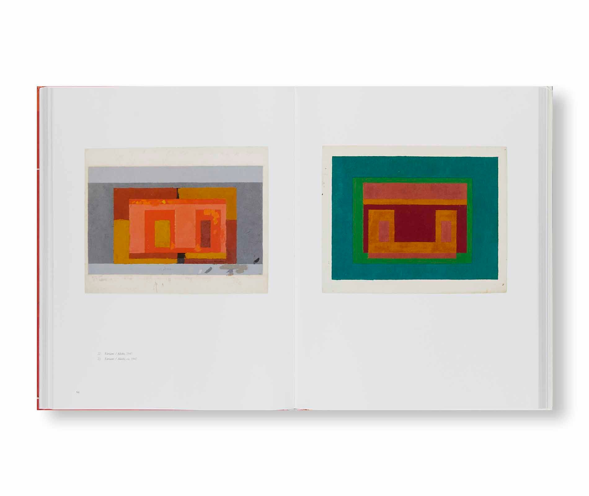 JOSEF ALBERS IN AMERICA - PAINTING ON PAPER by Josef Albers