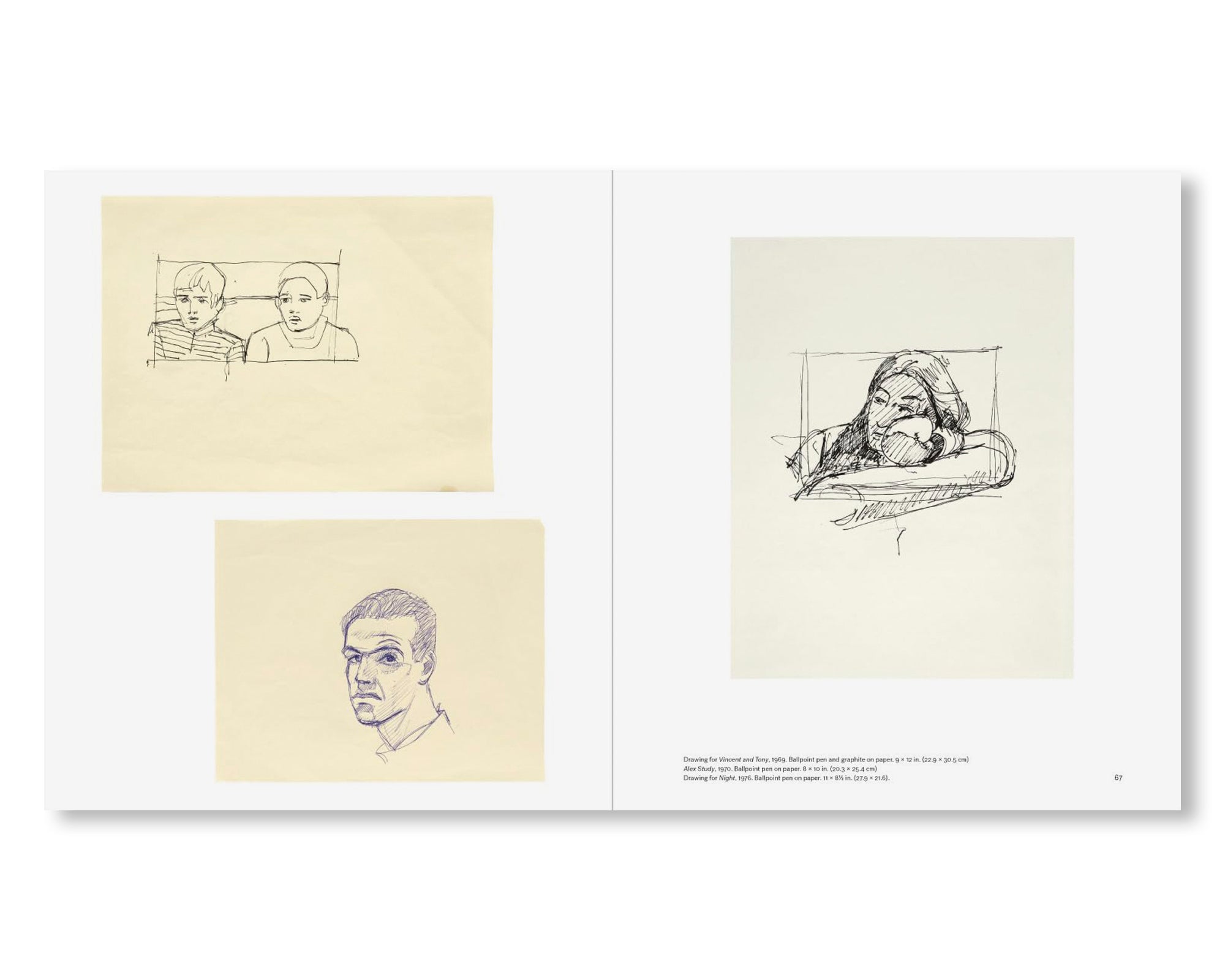 OUT OF SIGHT A DRAWING SURVEY by Alex Katz
