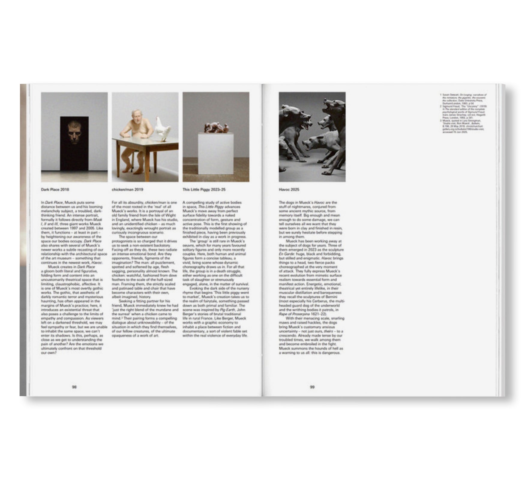 ENCOUNTER by Ron Mueck