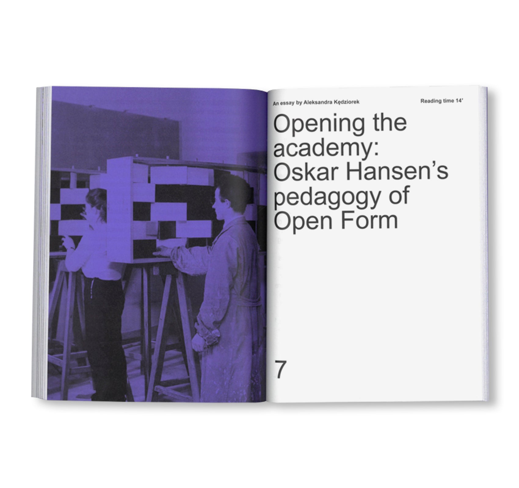 EXPERIMENT: LEARNING COMMUNITIES - SCHOOLS OF DEPARTURE NO. 3 by Stiftung Bauhaus Dessau