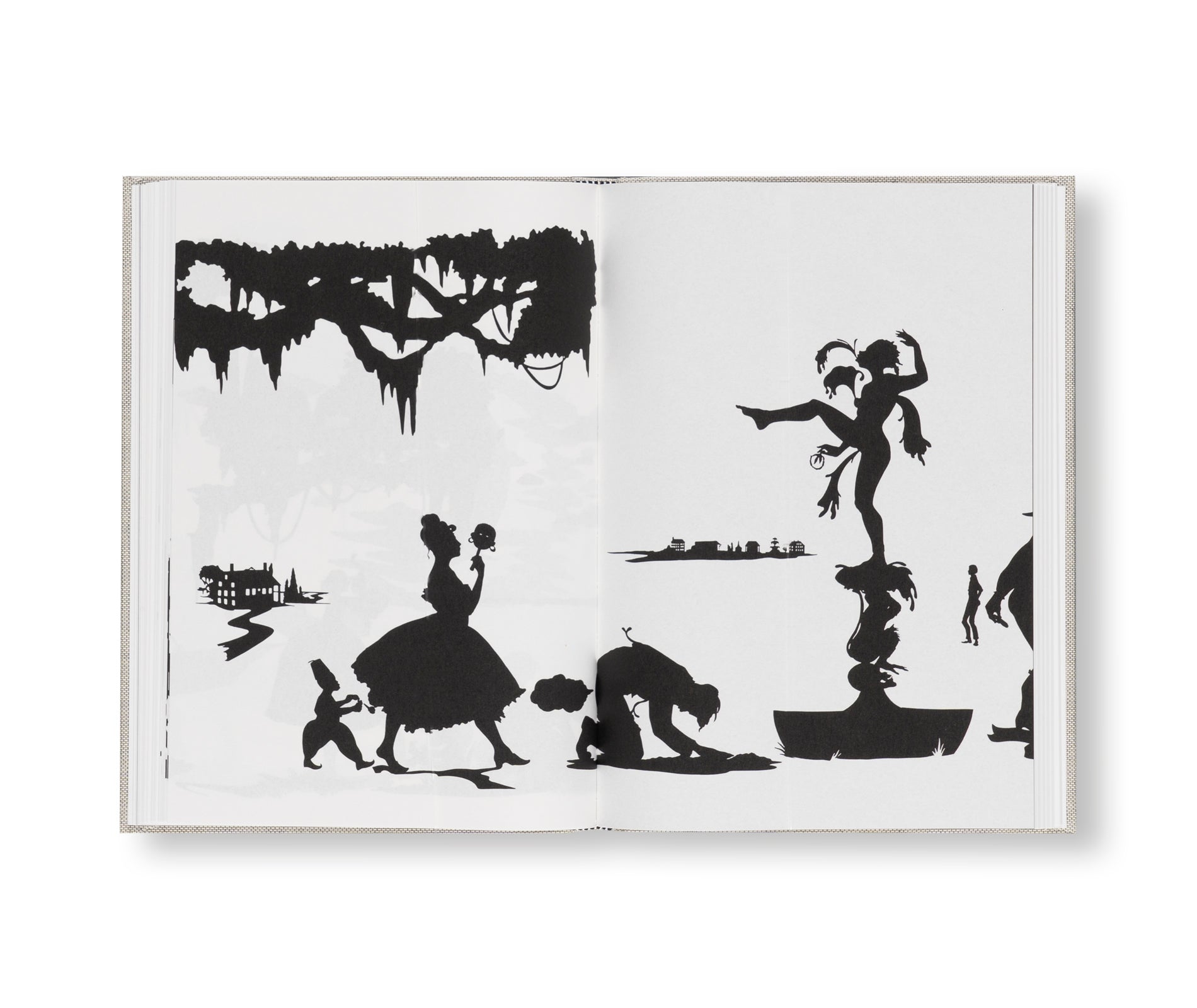 WHITE SHADOWS IN BLACKFACE by Kara Walker, Robert Hobbs