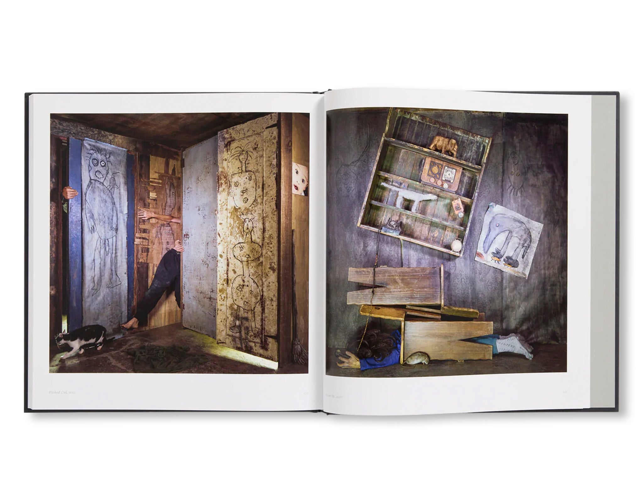 SPIRITS AND SPACES by Roger Ballen