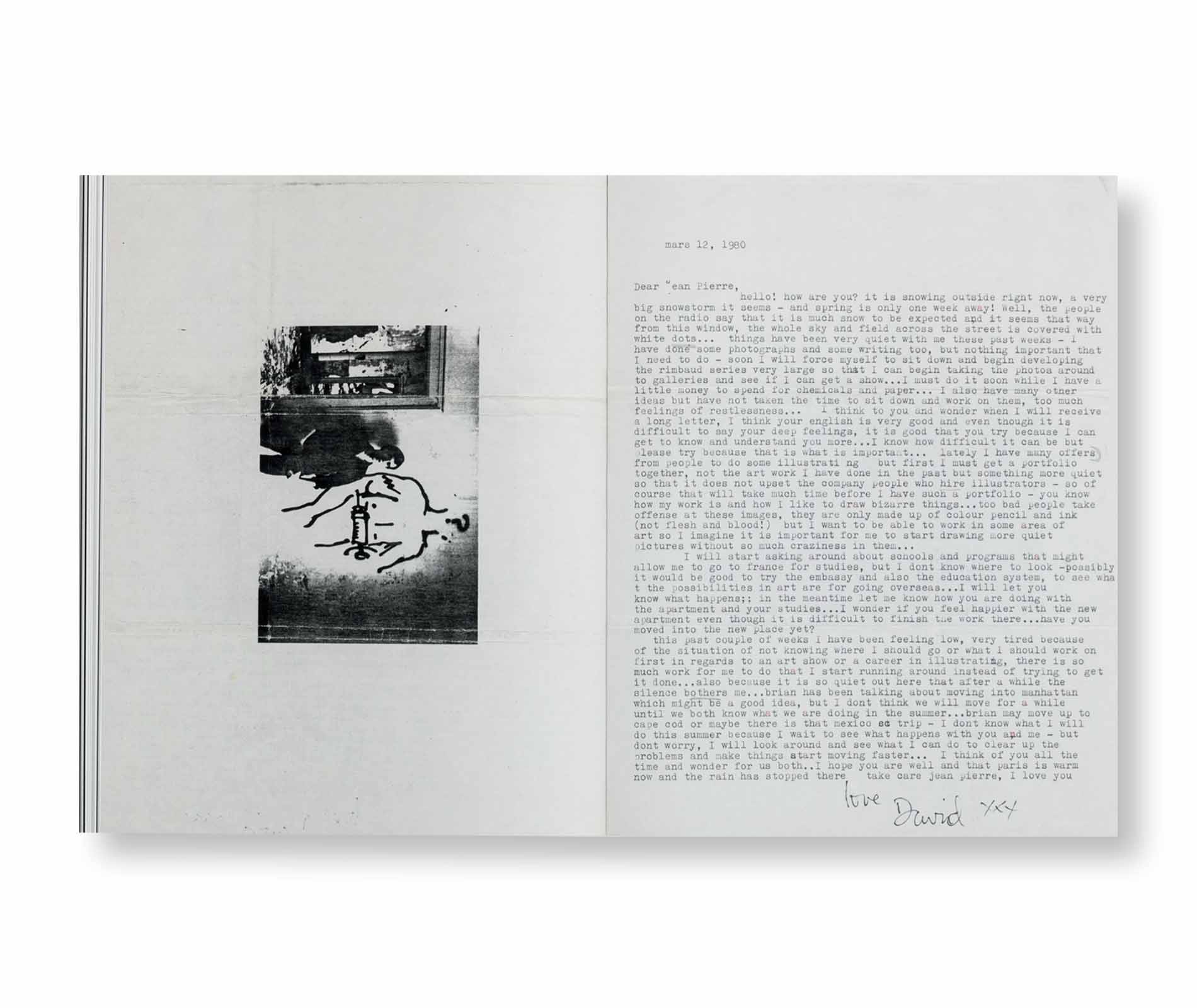 DEAR JEAN PIERRE by David Wojnarowicz